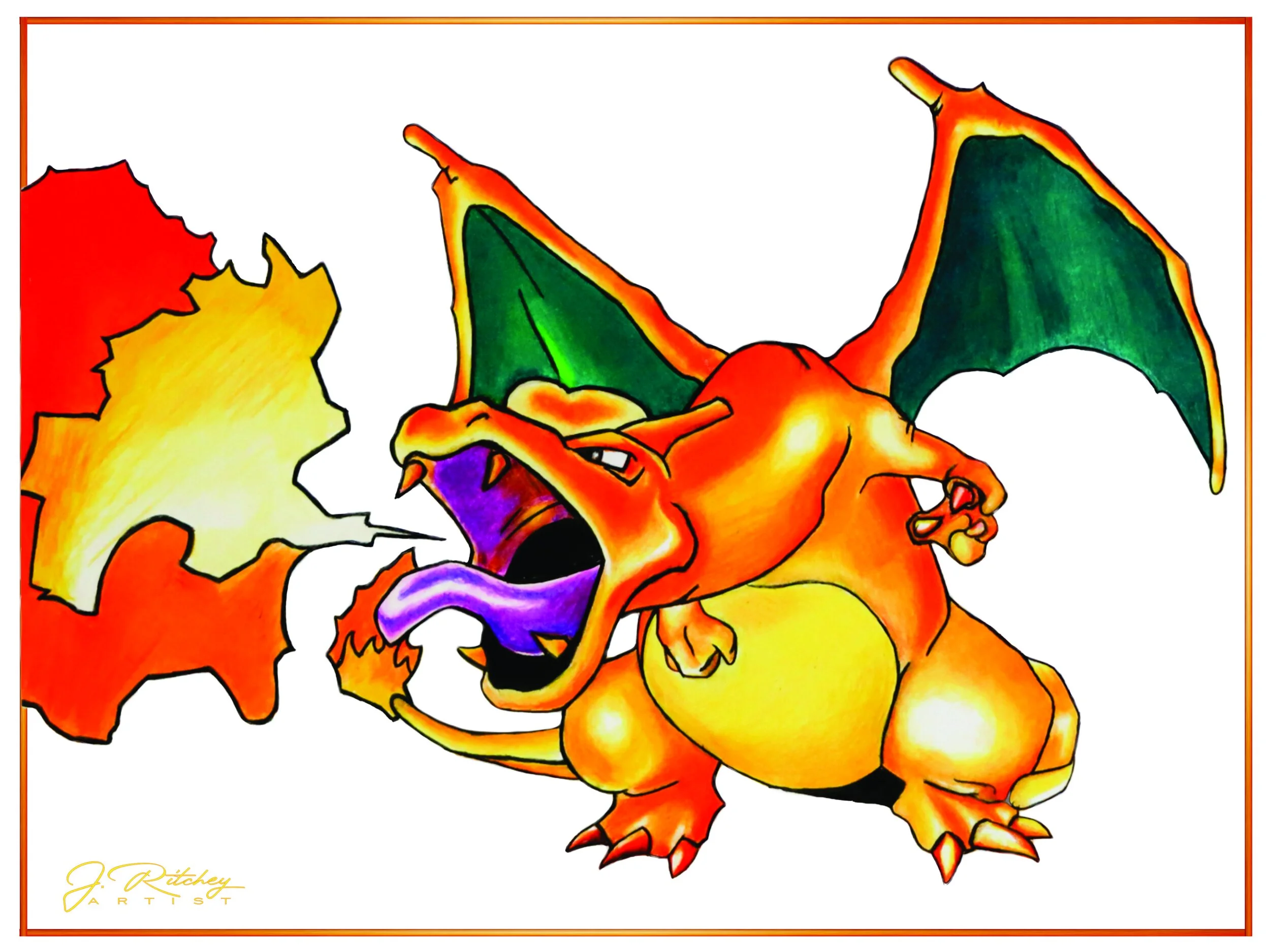 Charizard First Card