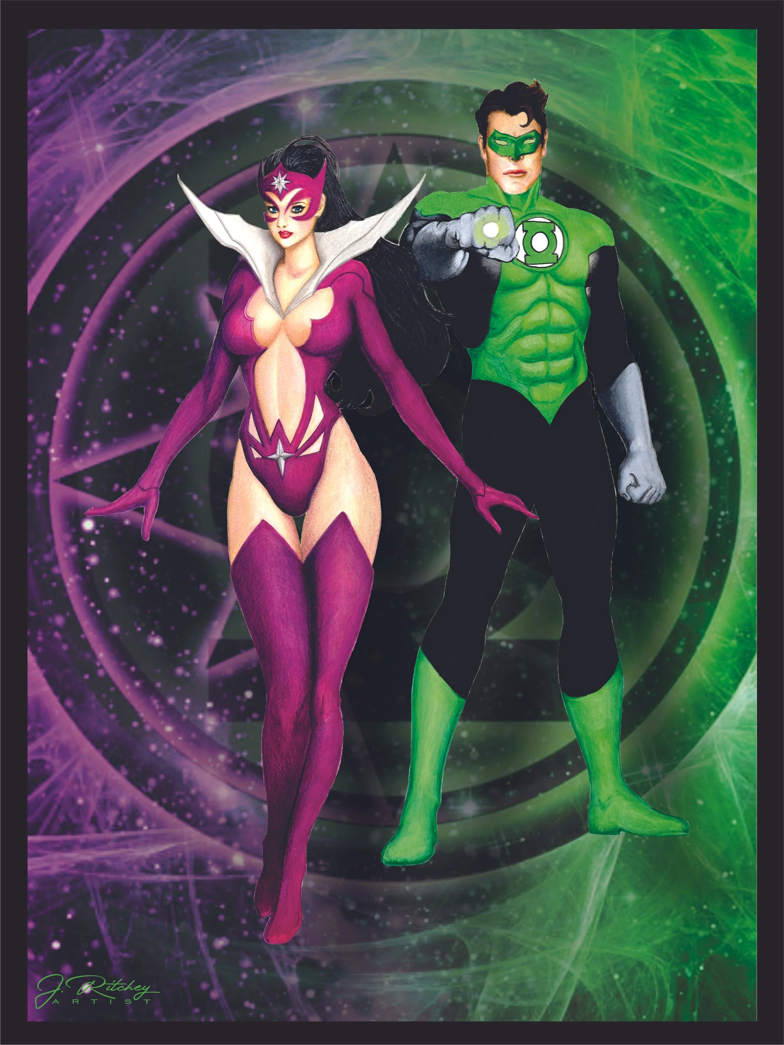 Star Sapphire & Green Lantern