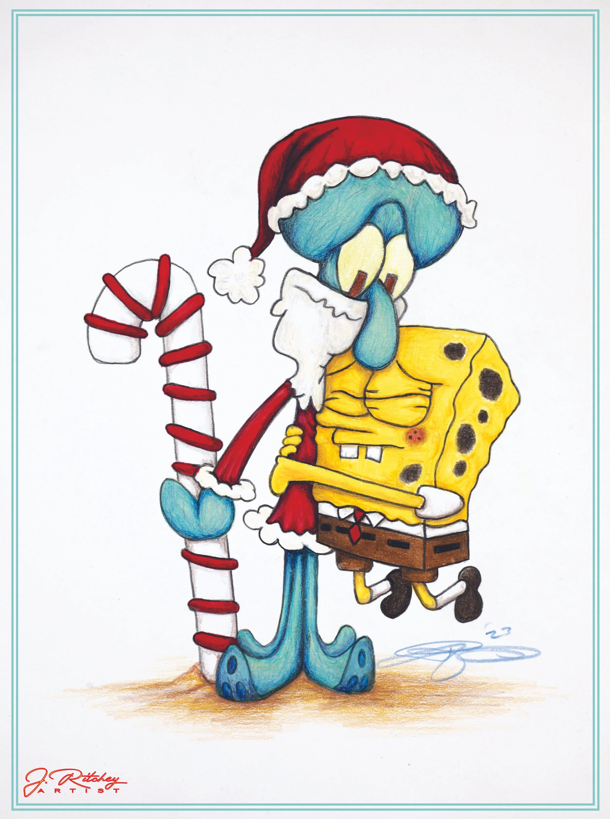 Sponge Bob & Squidward Xmas