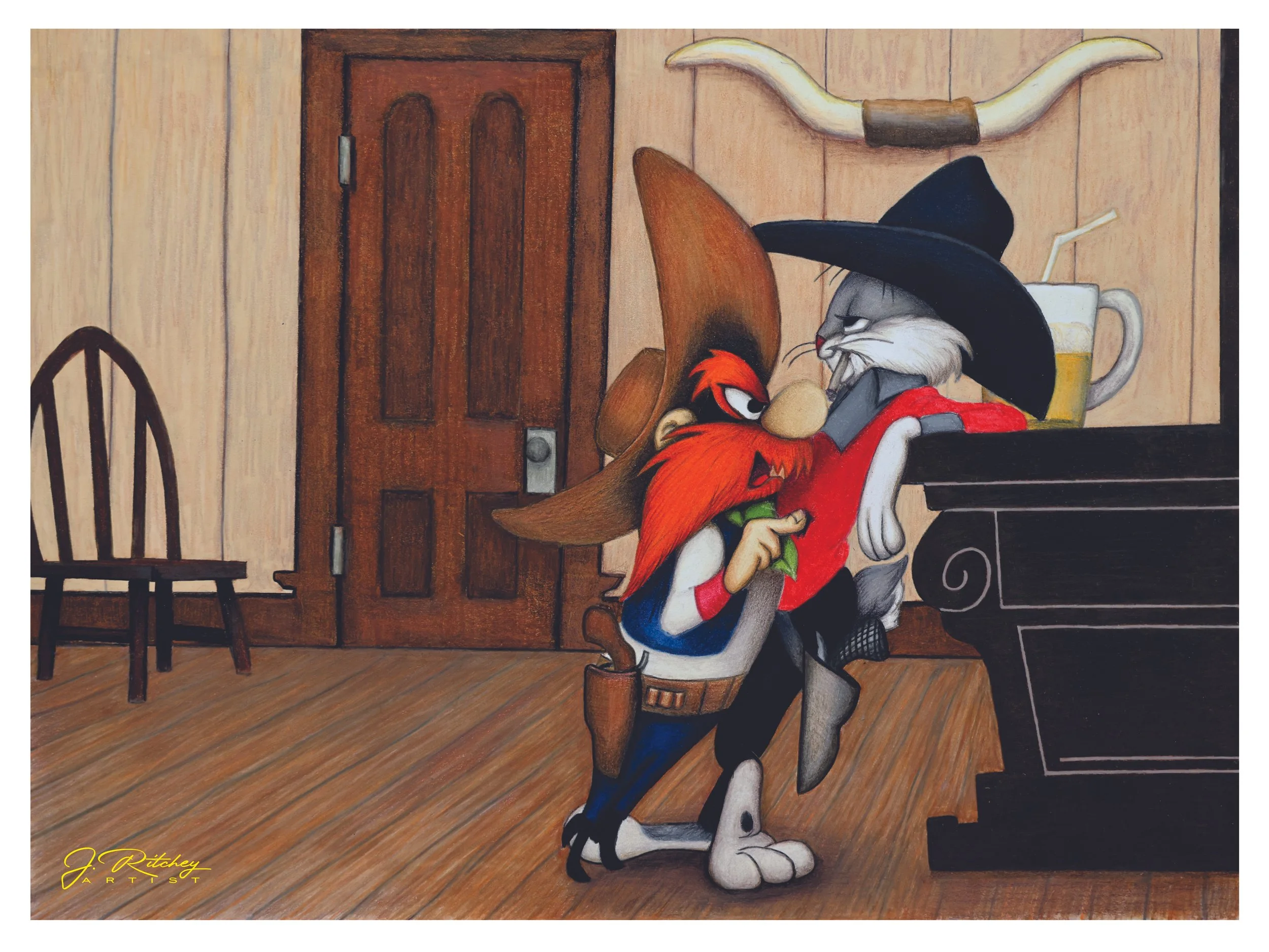 Bugs & Sam Bar Scene