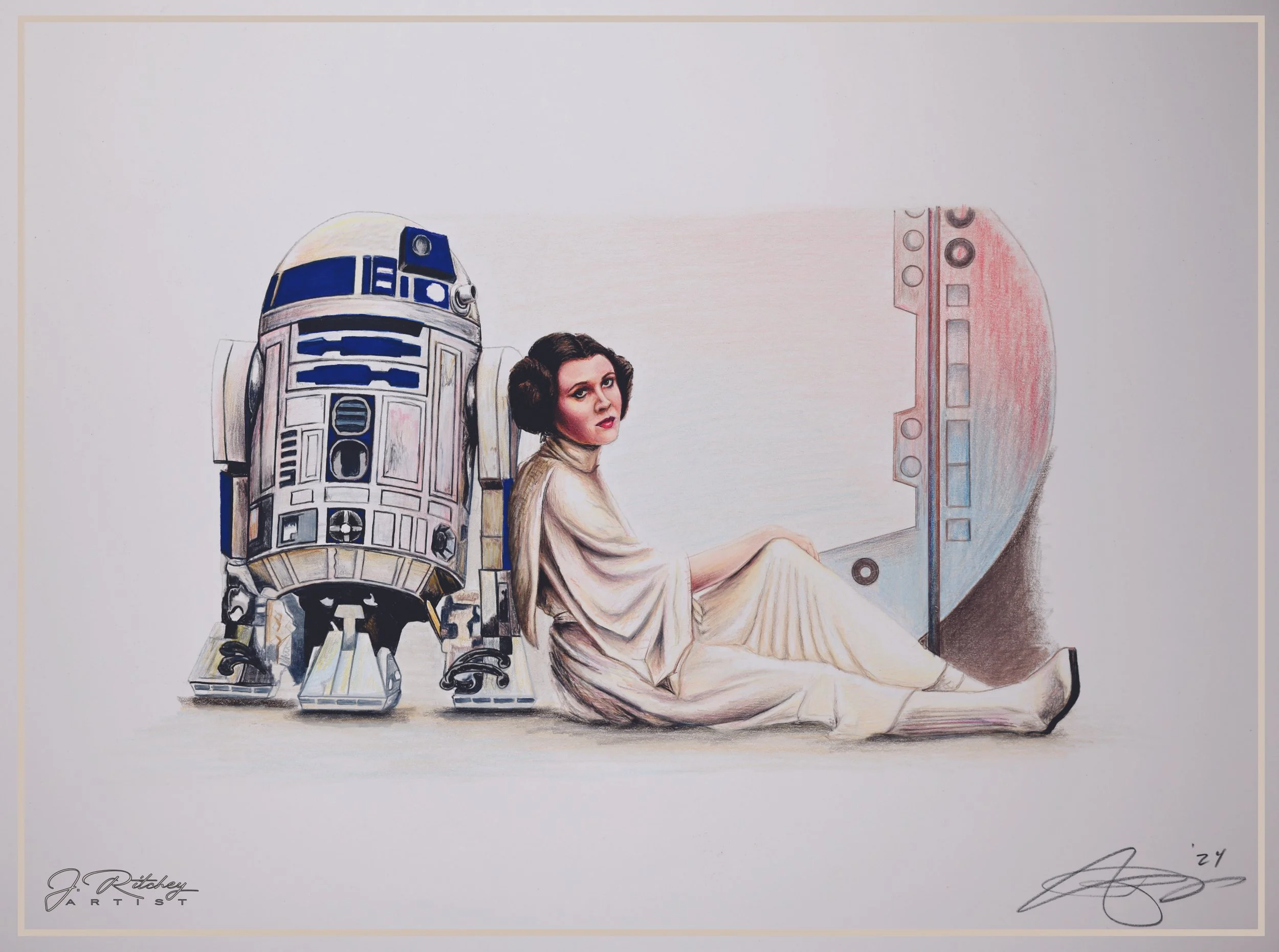 Princess Leia & R2D2