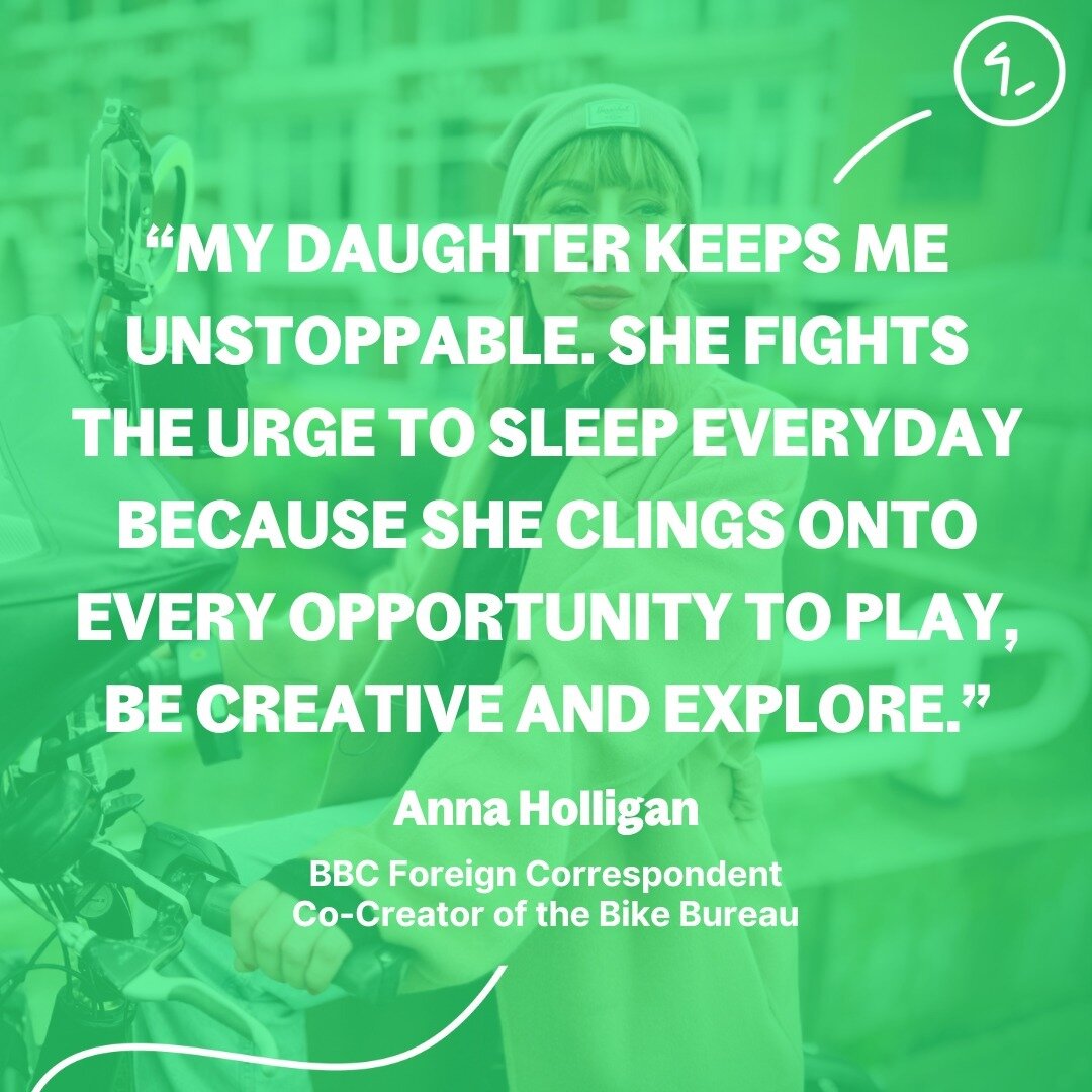 This week's unstoppable woman, @annaroseholligan, hit the nail on the head with this one. We could all learn a thing or two from our children's boundless curiosity and creativity!

In their relentless pursuit of fun and exploration, they inspire us t