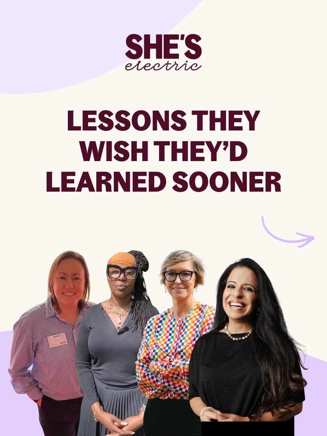 Swipe for the advice @suki_curries_spices , @jo_elvin , Nneka Onyenakala - @ndamuslondon and @nasport_  would give their younger selves ✨💭

For the moments you&rsquo;re overthinking, comparing, or just need to hear it. A little insight, a little ins