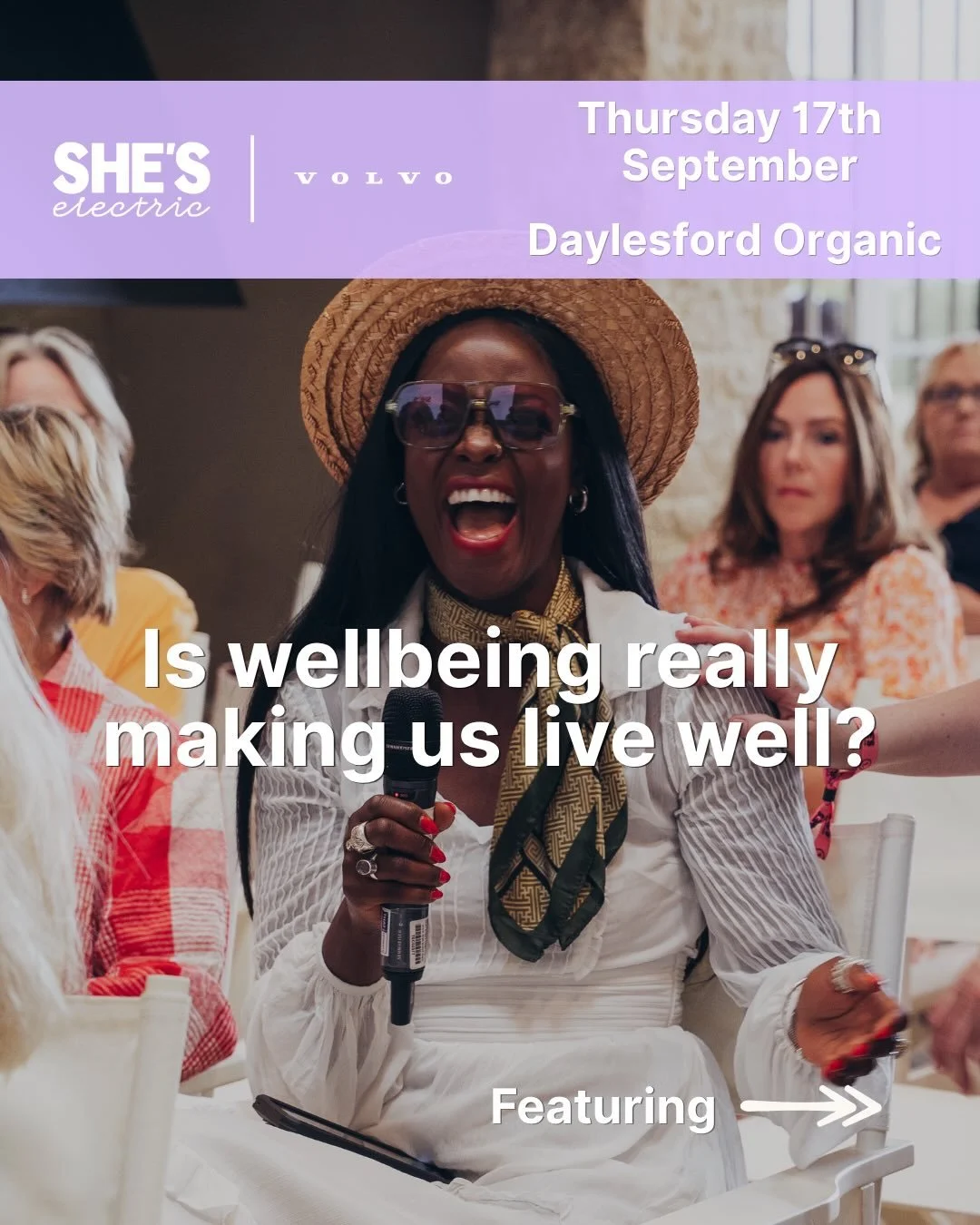 Feeling good. Living well. And finding what works for you 🧘&zwj;♀️

That&rsquo;s what we&rsquo;ll be exploring tomorrow afternoon with @emmybrunnerofficial, @eleanorhoath_ , @drstephkuku and @laurenmurdochsmith &ndash; four expert voices bringing di