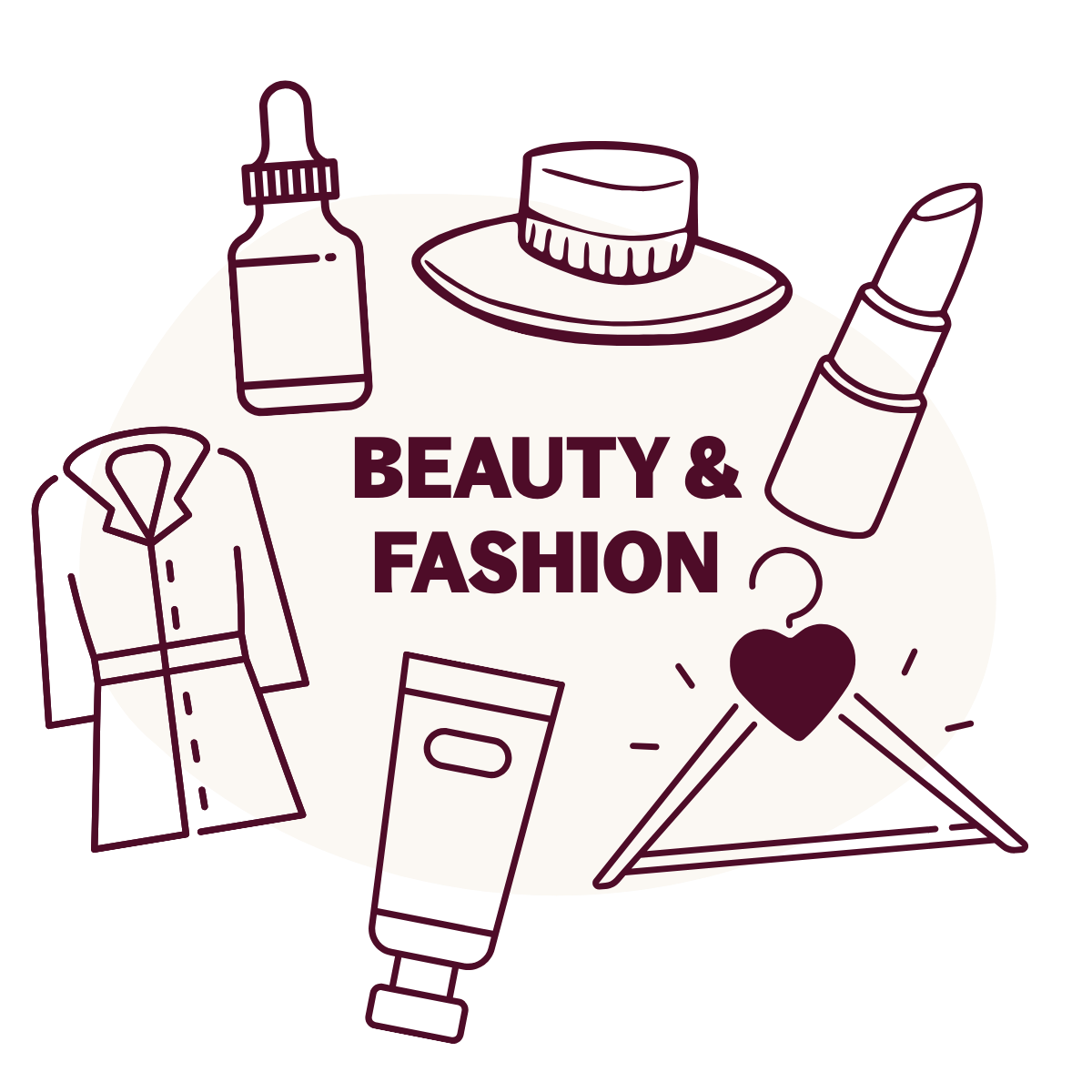 beauty and fashion graphic