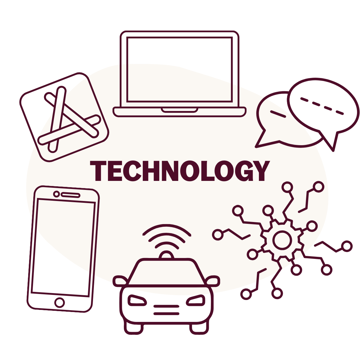 Technology graphic