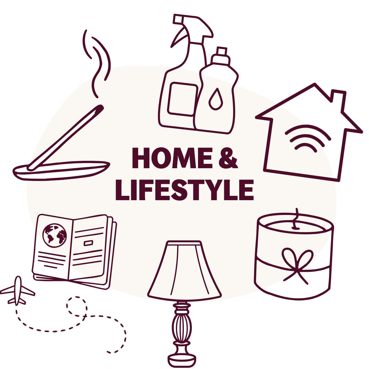 Home and lifestyle graphic