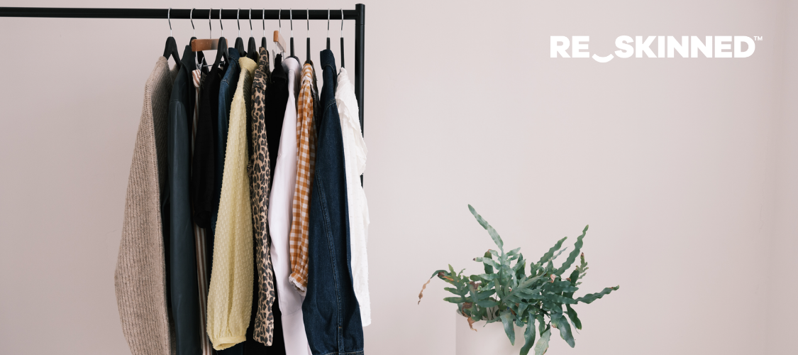 Reskinned clothing take-back service helping extend the life of clothes through resale, repair and recycling.