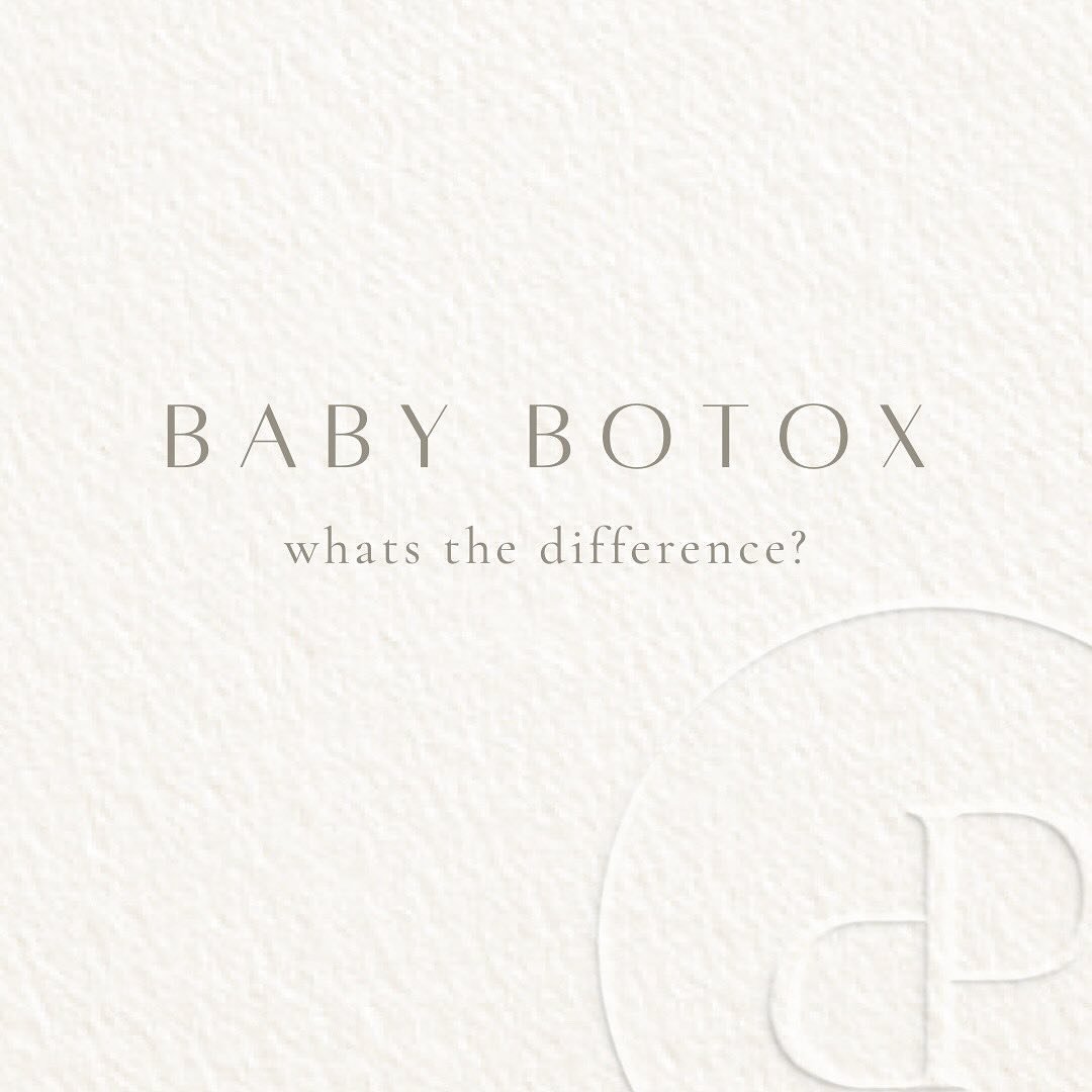 Baby Botox&hellip;

What&rsquo;s the difference?

Baby Botox is more of a preventative treatment (preventing wrinkles forming). Smaller doses of Botox is used for a subtle and natural result.

I don&rsquo;t want to look frozen should I get baby Botox