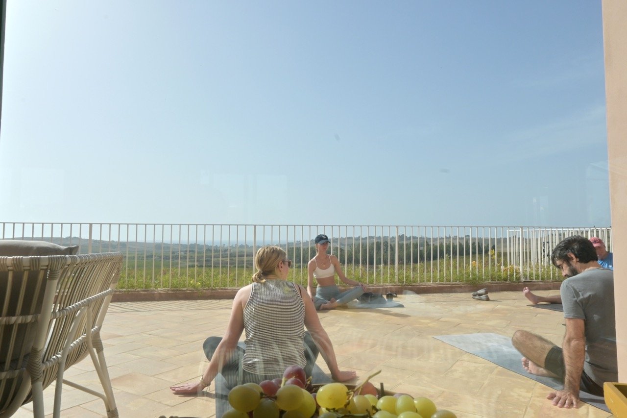 Yoga Retreat Sicily 2023 Alexandra Meffert luxury art wine tasting Planeta winery7.jpeg