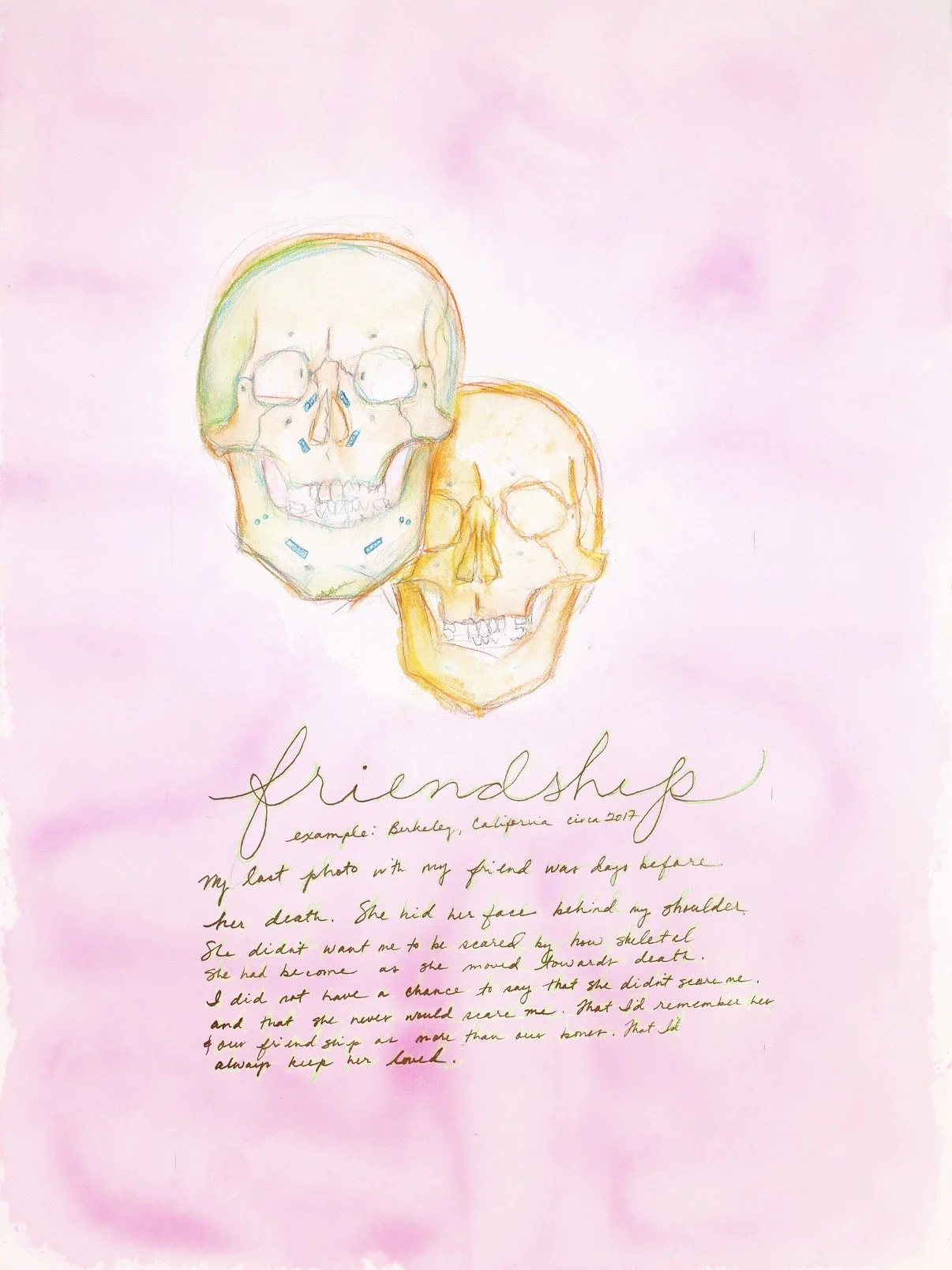 Friendship - large format limited print