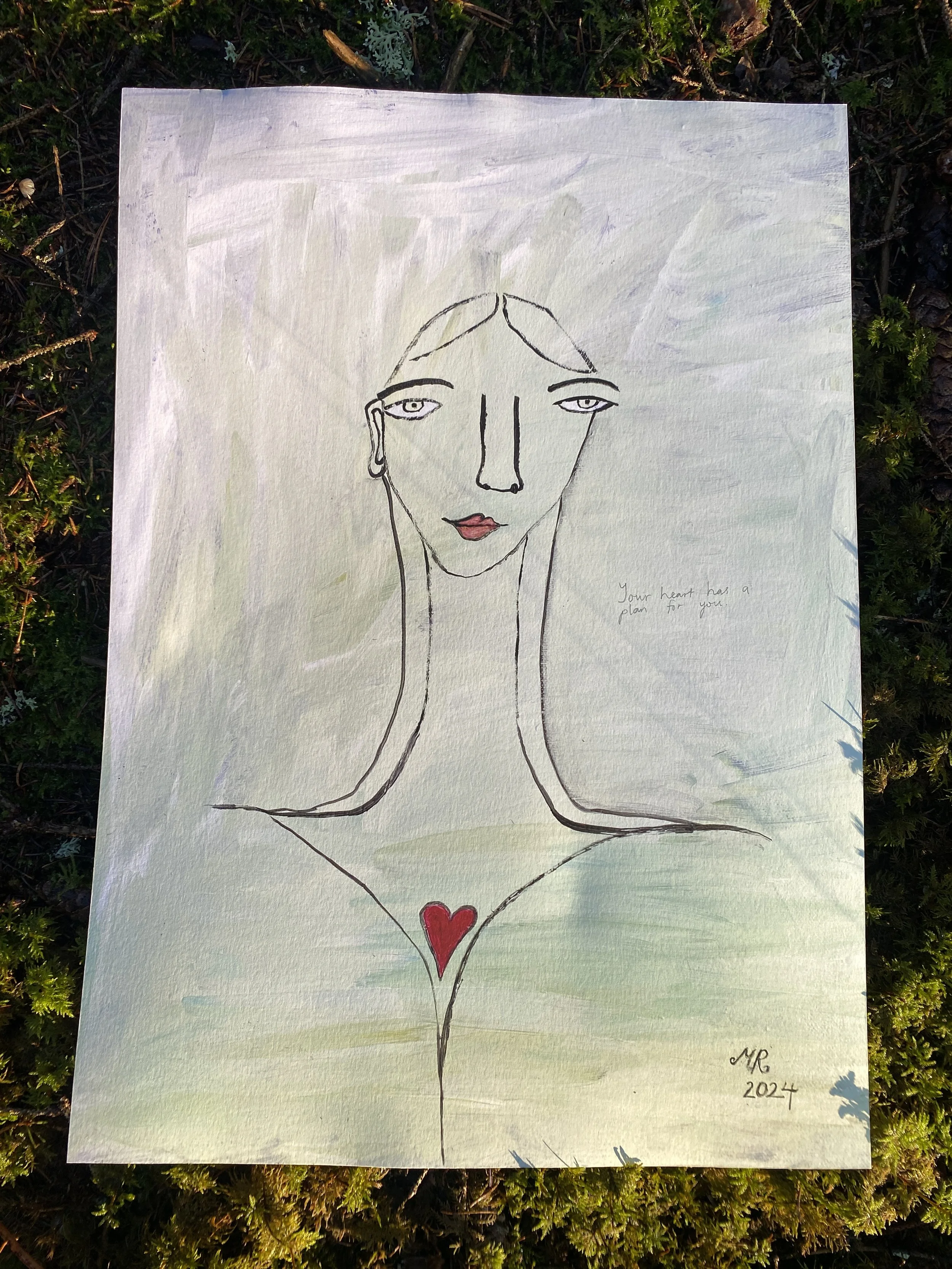 You Heart Has A Plan For You (print)