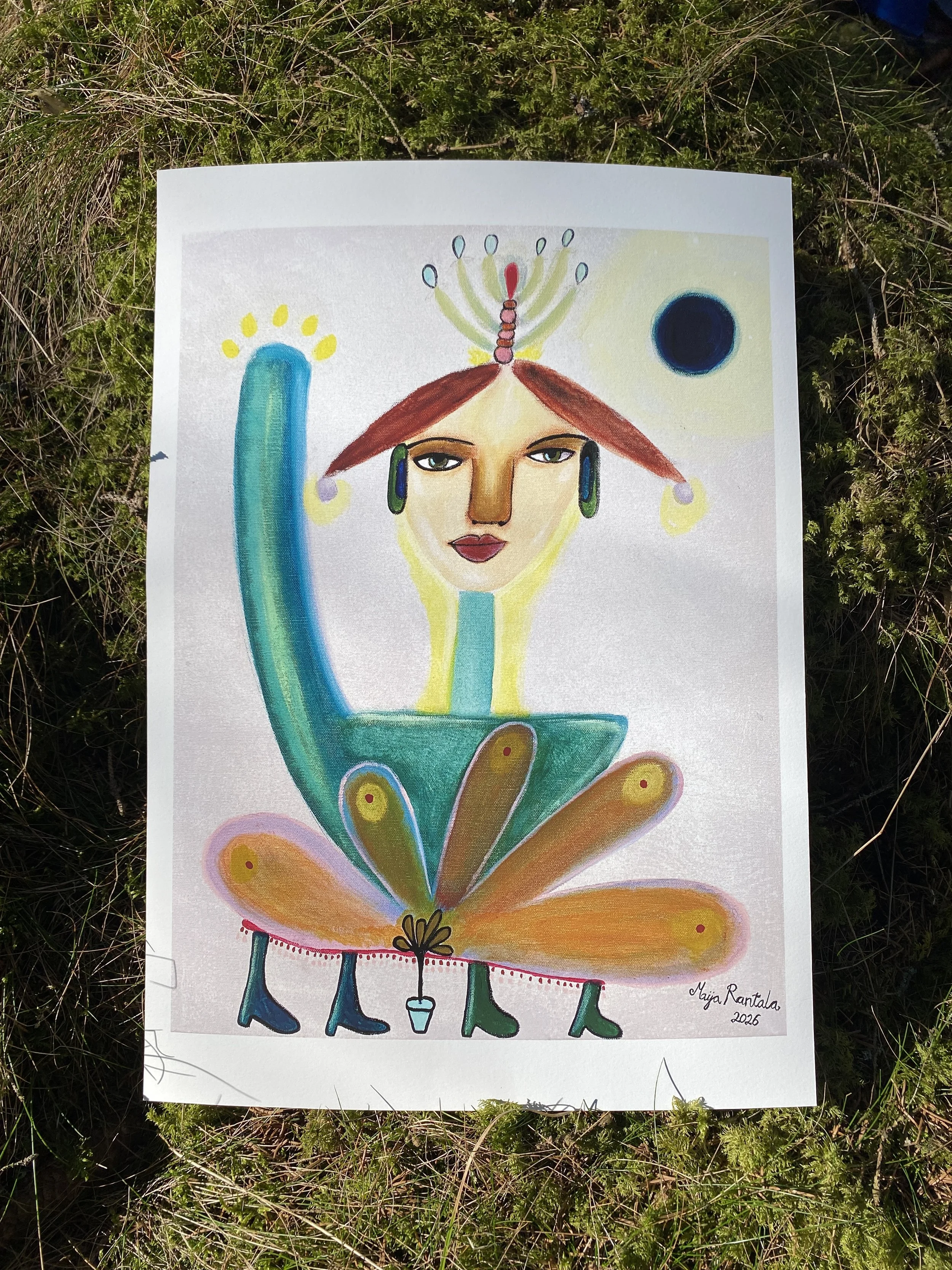 Queen of The Unknown (print)