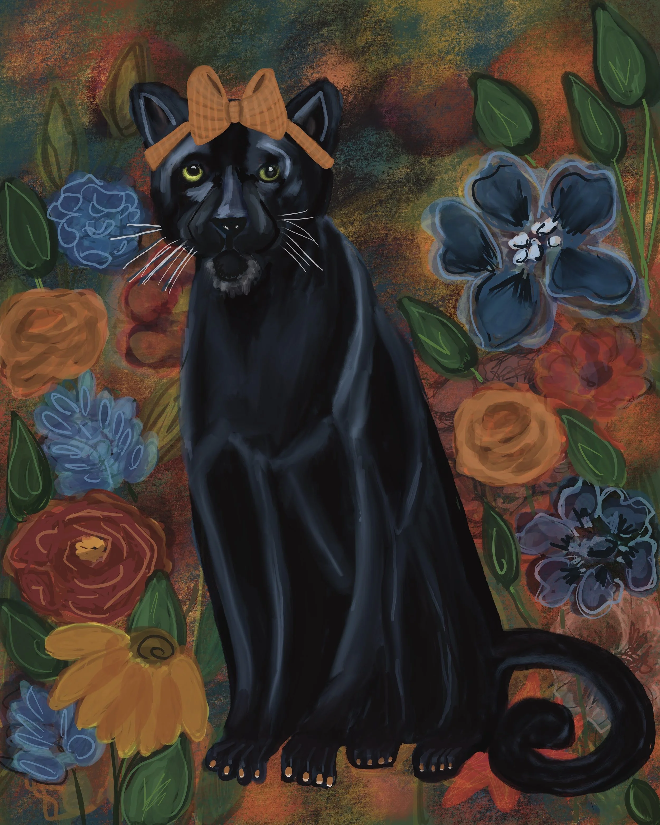 Print of Pretty Panther