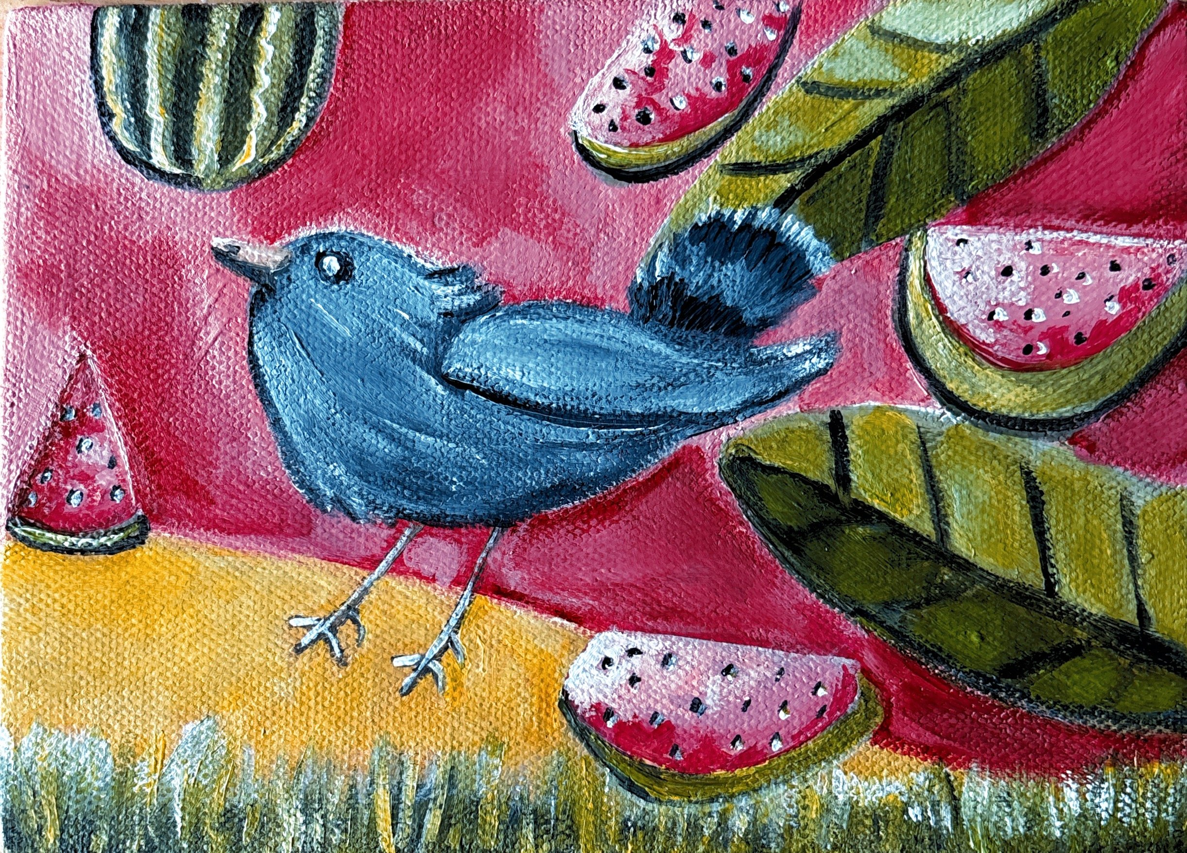 Watermelon Bird