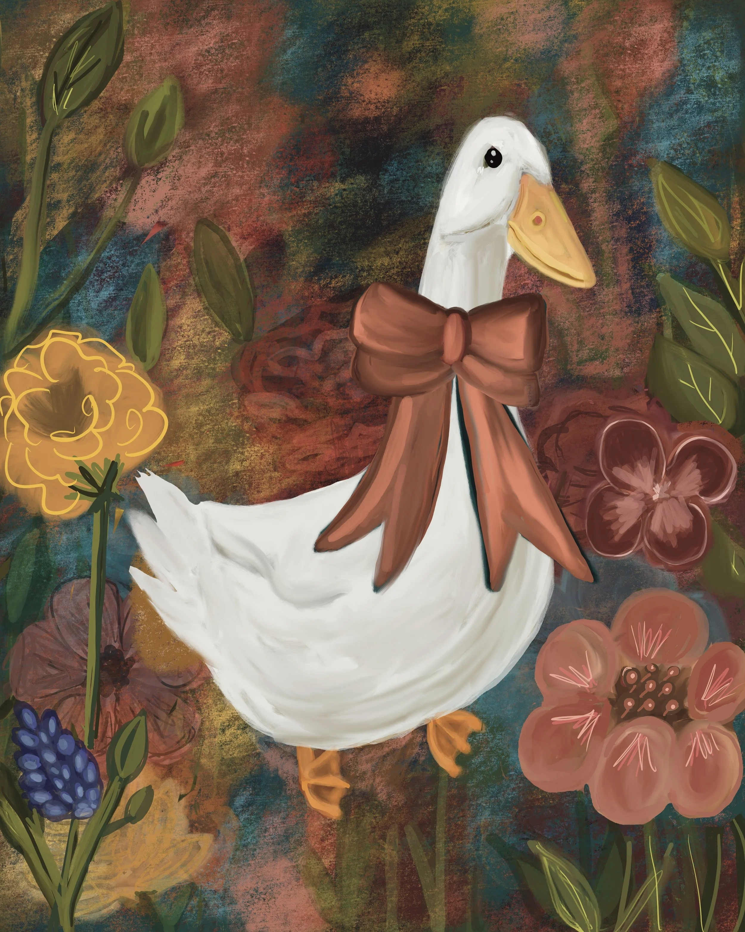 Print of Gerdie the Goose
