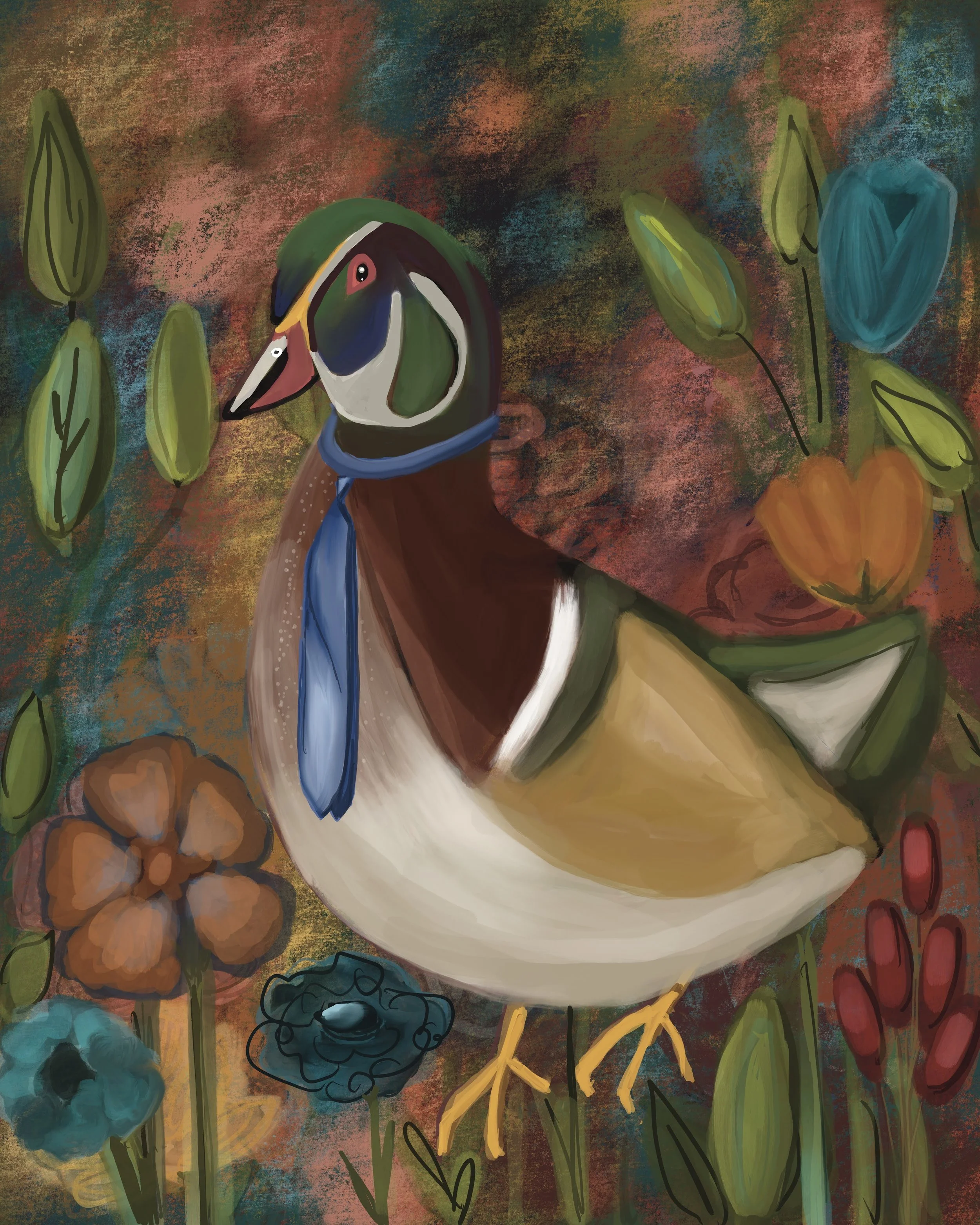 Print of Darren Duck