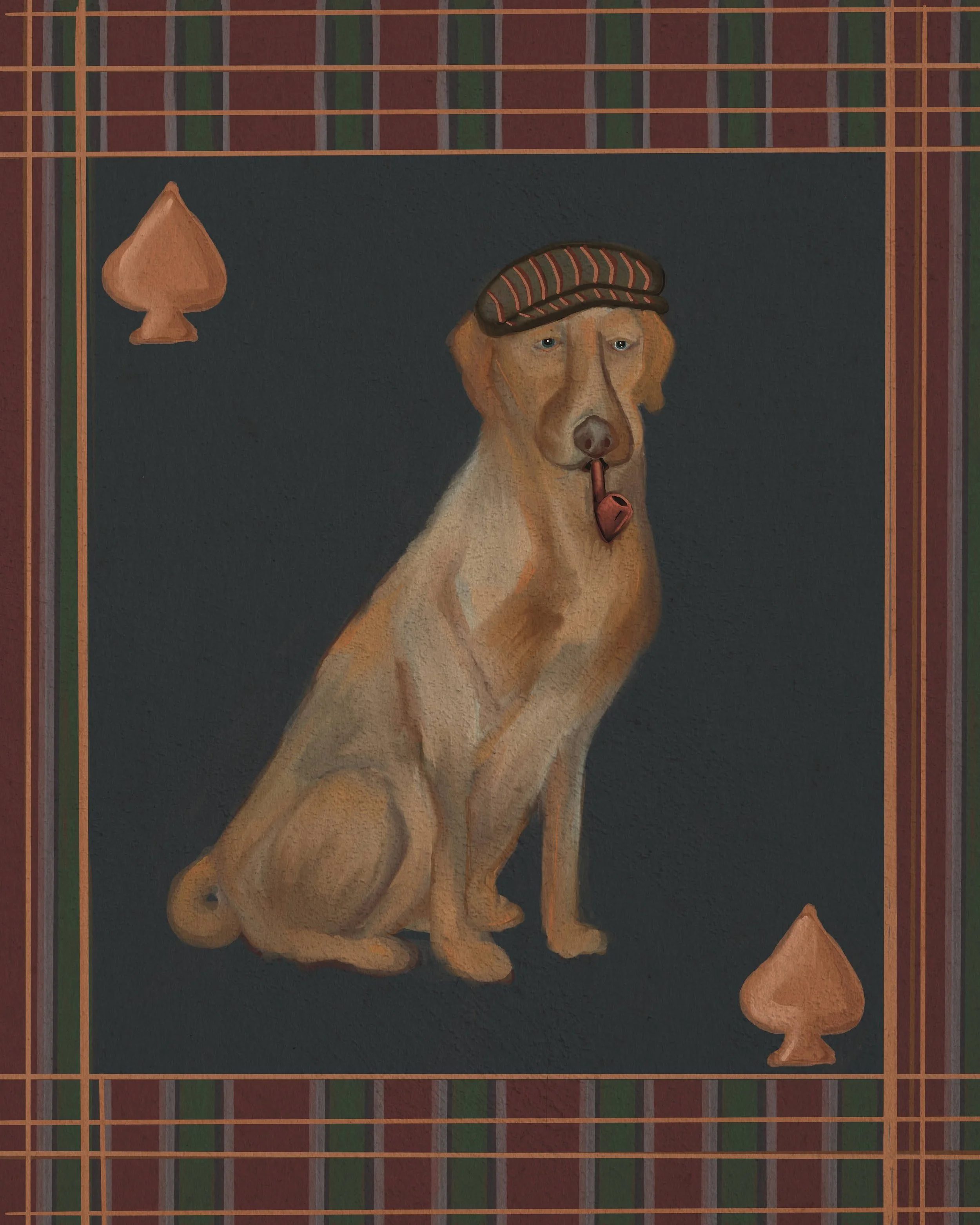 Print of Golden Retriever
