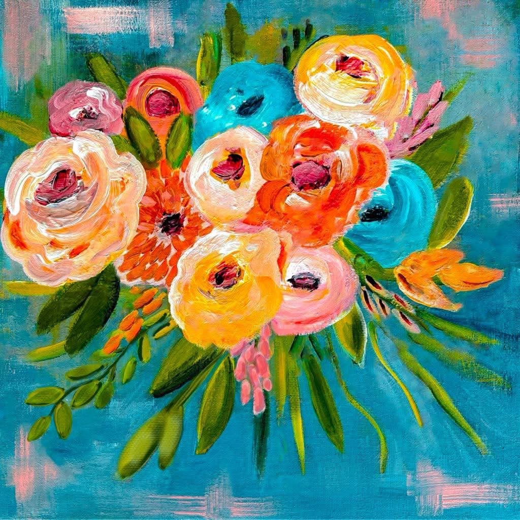Turquoise Bouquet