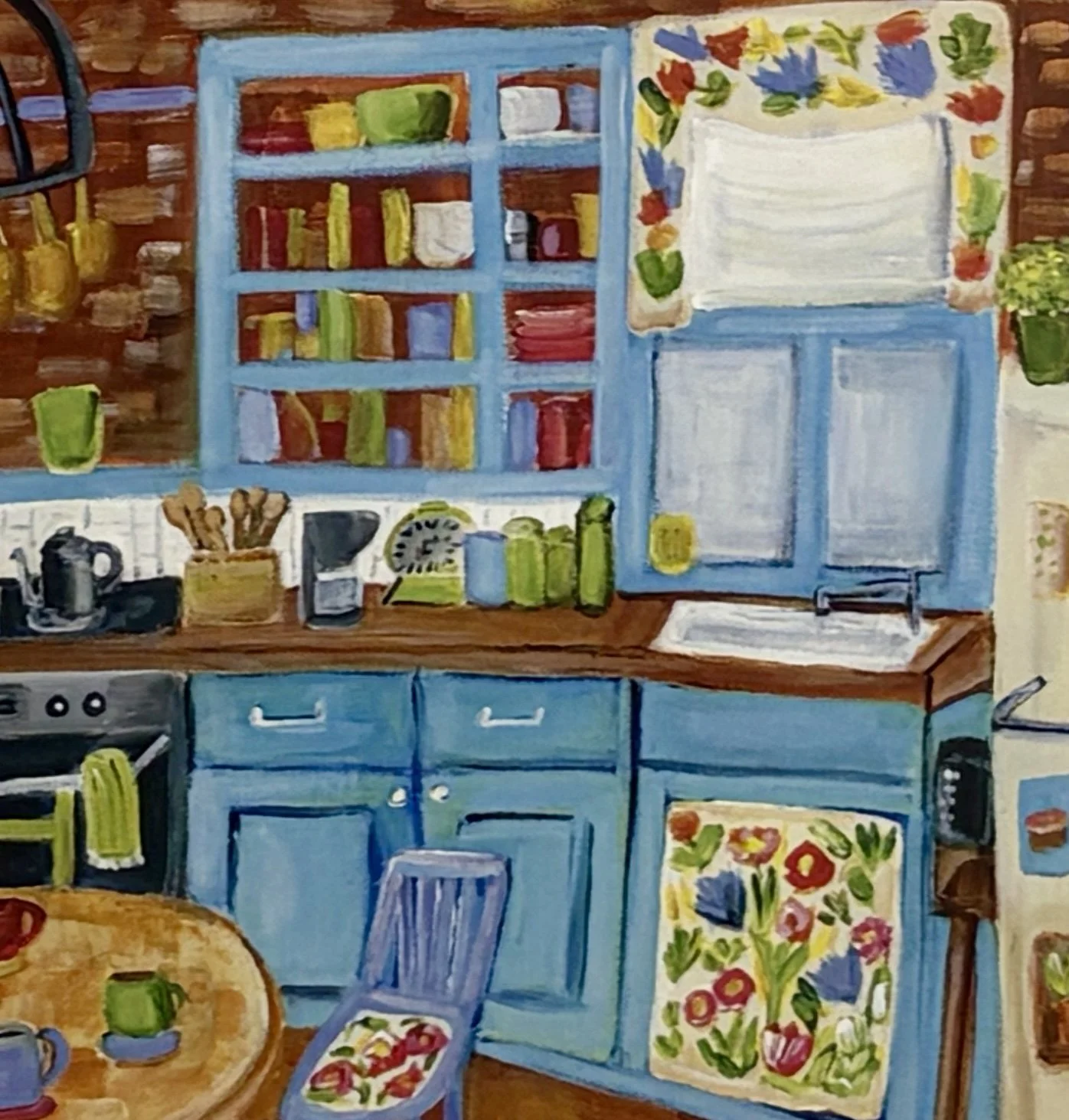 Print of Monica’s Kitchen