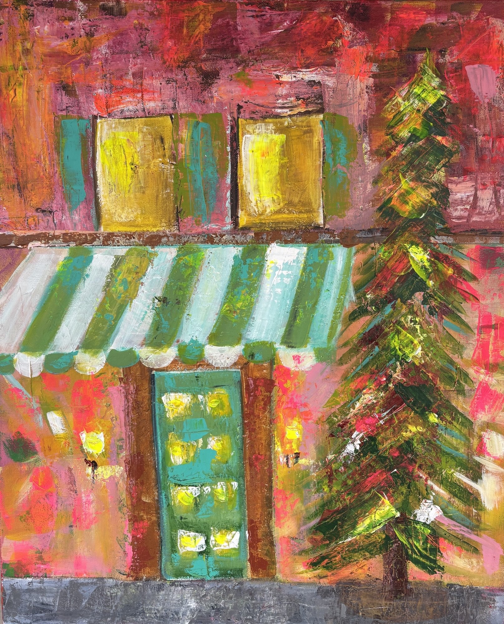 The Studio Original Acrylic Painting