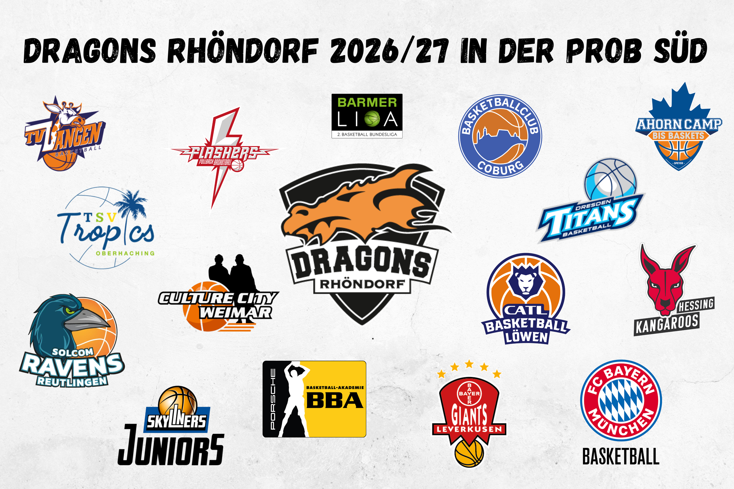 Dragons Rhöndorf treten 2026/27 in südlichen Gefilden der ProB an!