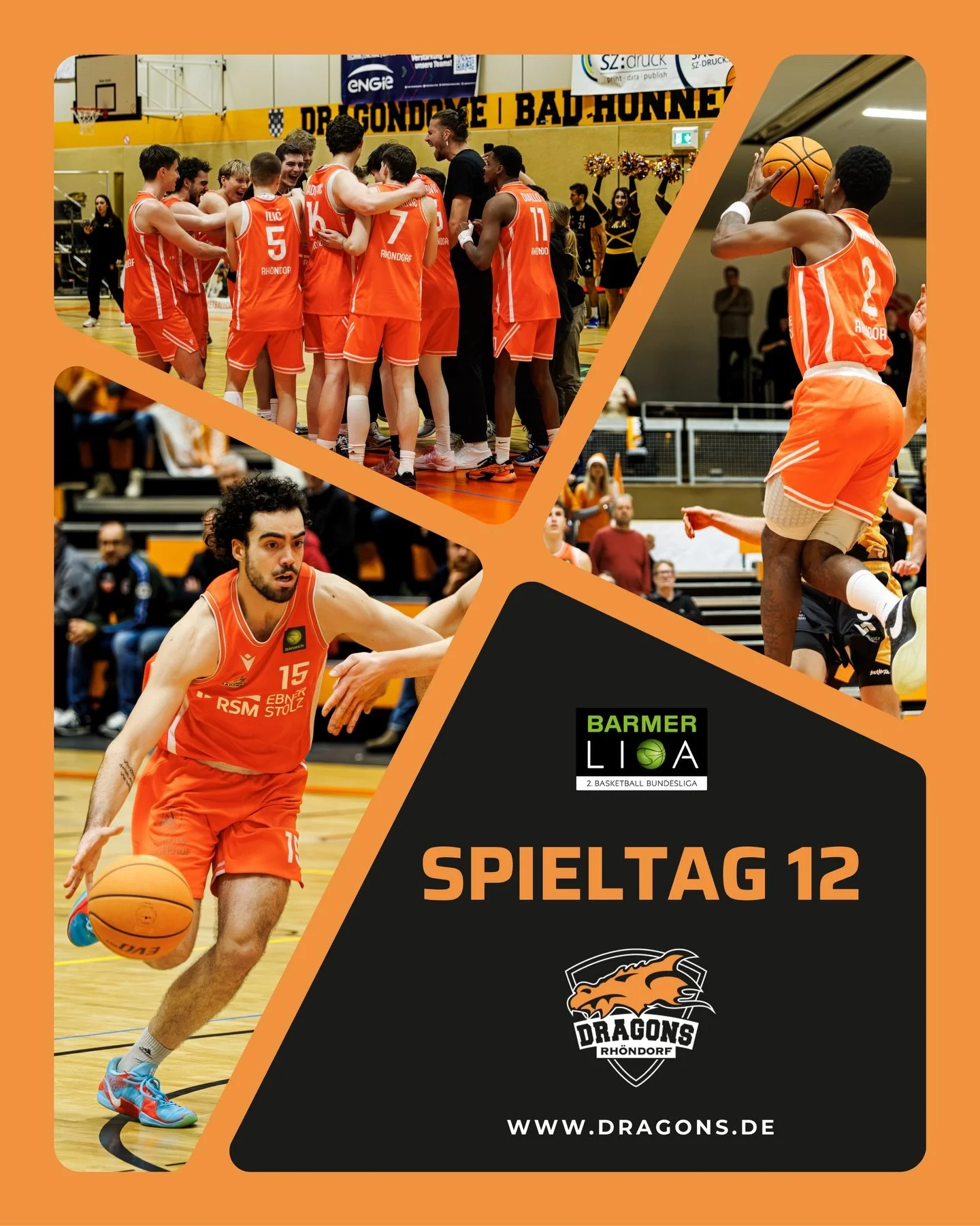 𝐆𝐀𝐌𝐄𝐃𝐀𝐘 𝐅𝐎𝐓𝐎𝐒

Wir haben Euch ein paar der sch&ouml;nsten Fotos des sechsten Heimspiels im DragonDome gegen @lokbernau zusammengestellt.

Weiter geht es f&uuml;r unser Team am kommenden Samstag dem 13.12.2025 um 19:30 Uhr mit dem Ausw&aum