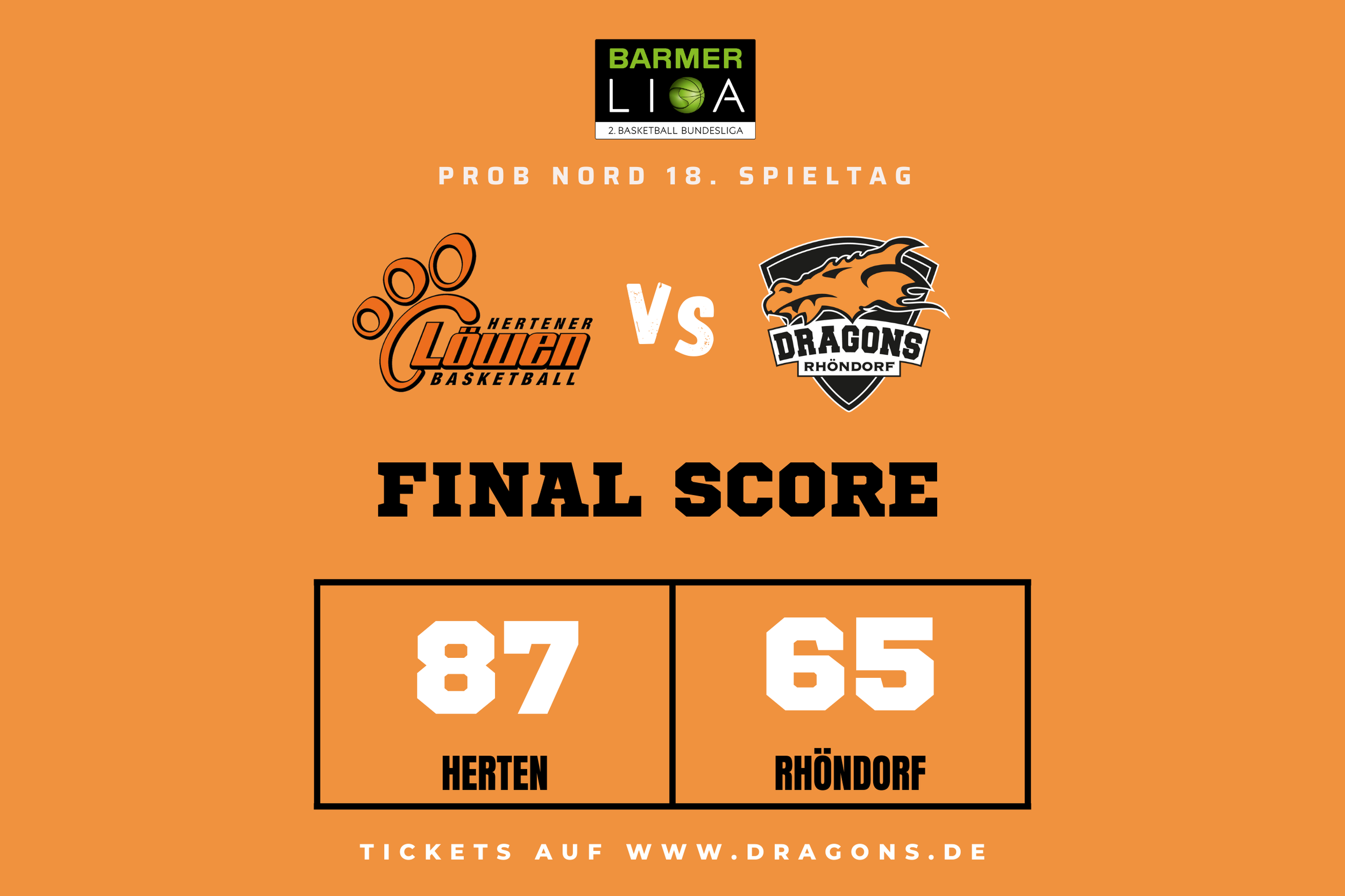 Löwen verpassen Dragons eine weitere Enttäuschung!