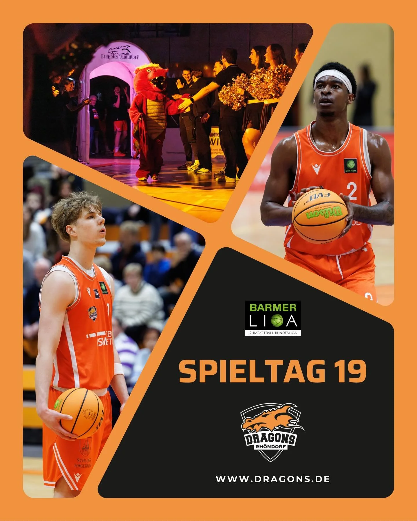 𝐆𝐀𝐌𝐄𝐃𝐀𝐘 𝐅𝐎𝐓𝐎𝐒

Wir haben Euch ein paar der sch&ouml;nsten Fotos des neunten Heimspiels im DragonDome gegen die @enbasketsschwelm zusammengestellt.

Weiter geht es am kommenden Samstag (07.02.2026) mit dem n&auml;chsten Heimspiel gegen die