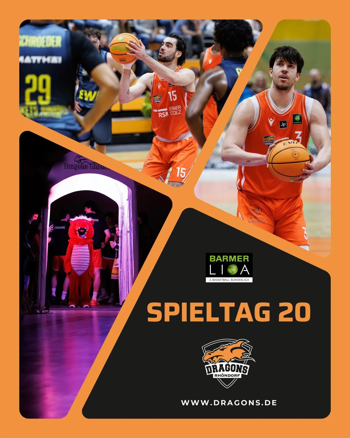 𝐆𝐀𝐌𝐄𝐃𝐀𝐘 𝐅𝐎𝐓𝐎𝐒

Wir haben Euch ein paar der sch&ouml;nsten Fotos des zehnten Heimspiels im DragonDome gegen die @ewebasketsjuniors zusammengestellt.

Weiter geht es am kommenden Samstag (14.02.2026) mit Ausw&auml;rtsspiel bei @lokbernau. T
