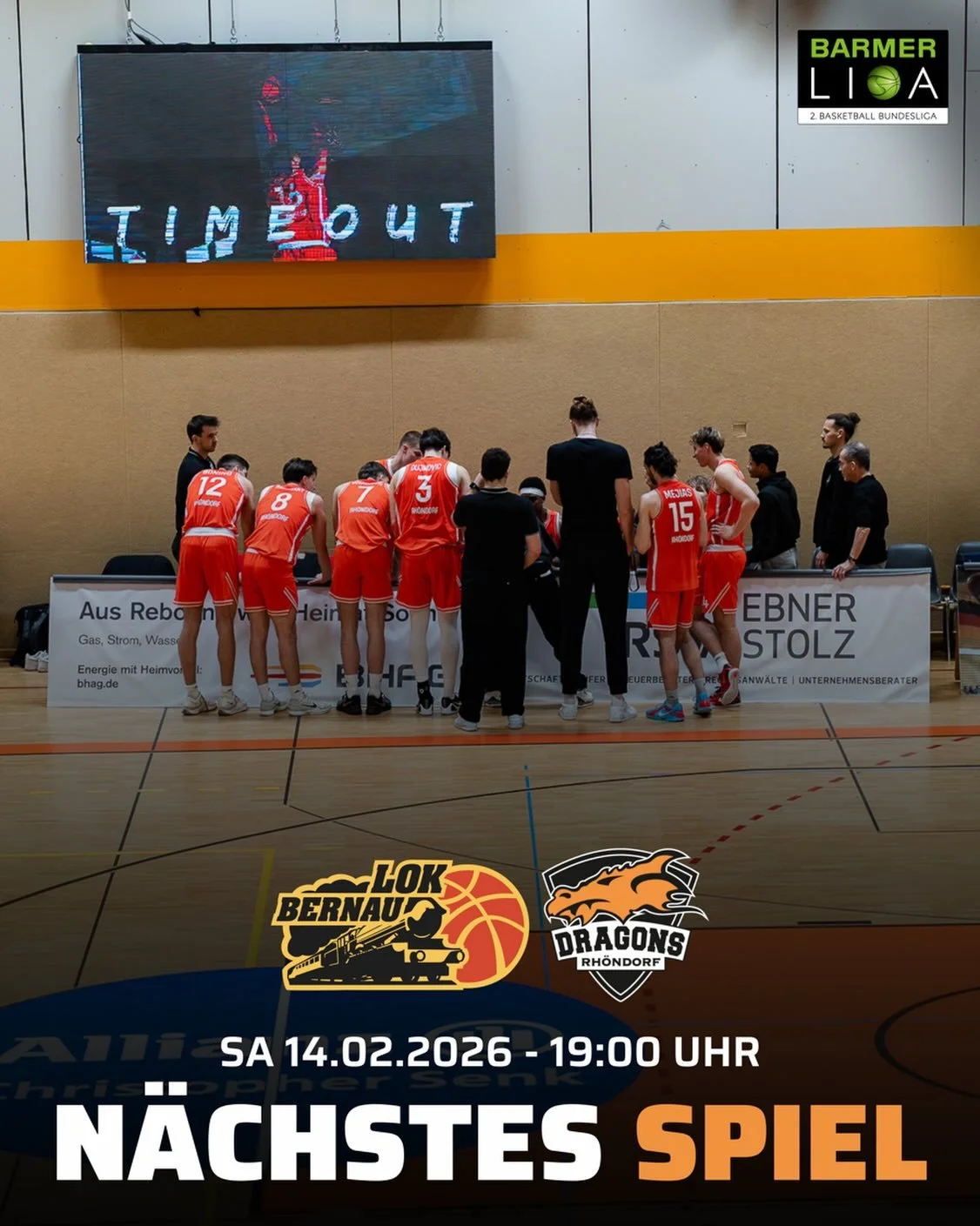 𝐃𝐢𝐞 𝐃𝐫𝐚𝐠𝐨𝐧𝐬 𝐬𝐭𝐞𝐡𝐞𝐧 𝐯𝐨𝐫 𝐞𝐢𝐧𝐞𝐫 𝐞𝐜𝐡𝐭𝐞𝐧 𝐇𝐞𝐫𝐤𝐮𝐥𝐞𝐬-𝐀𝐮𝐟𝐠𝐚𝐛𝐞!

Am heutigen Samstag (14.02., 19:00 Uhr) wartet eine echte Herkules-Aufgabe auf die Dragons. Dann muss Rh&ouml;ndorf n&auml;mlich als elfter der Tabell