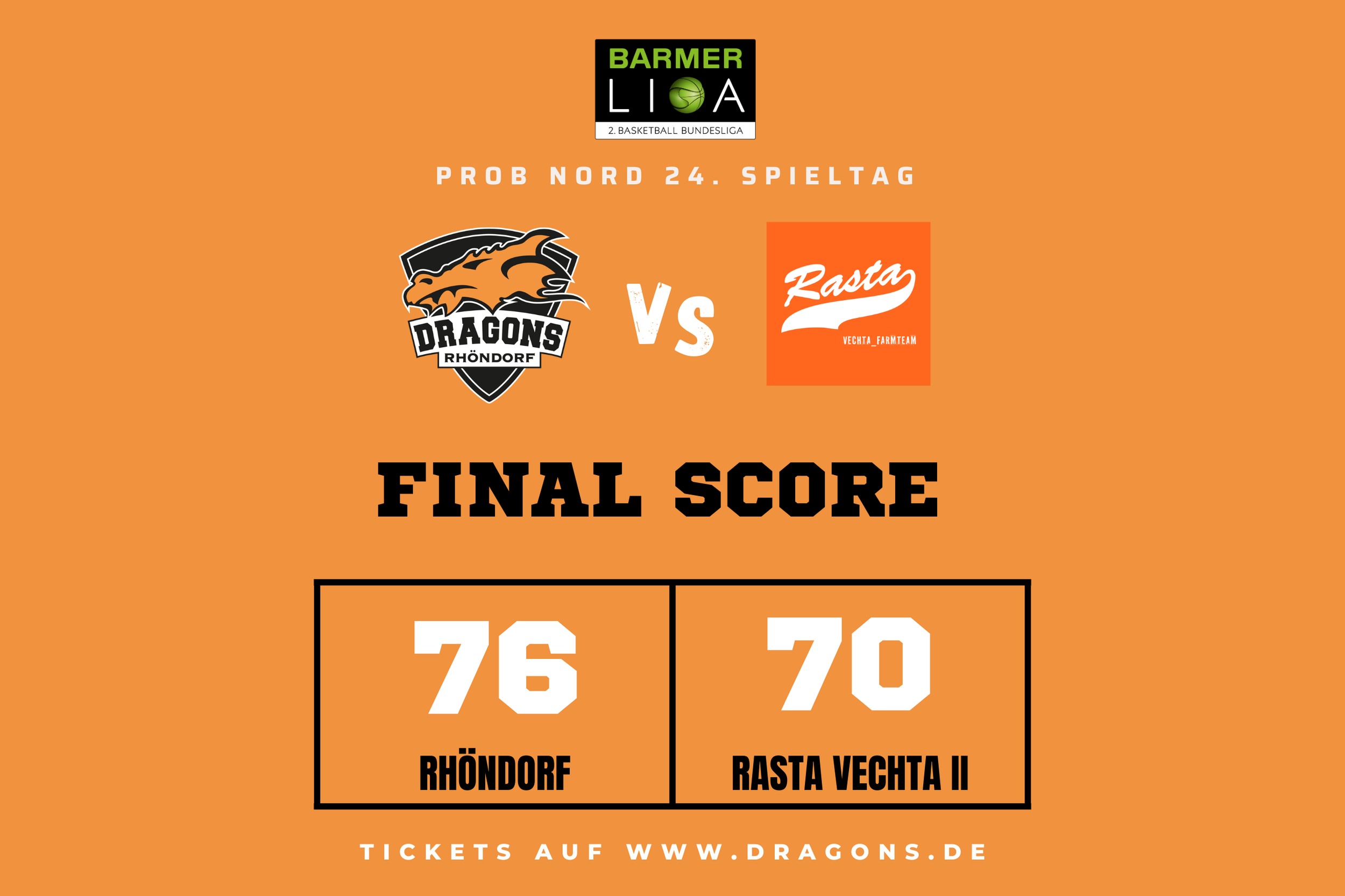 Mit viel Energie zum dritten Erfolg in Serie!