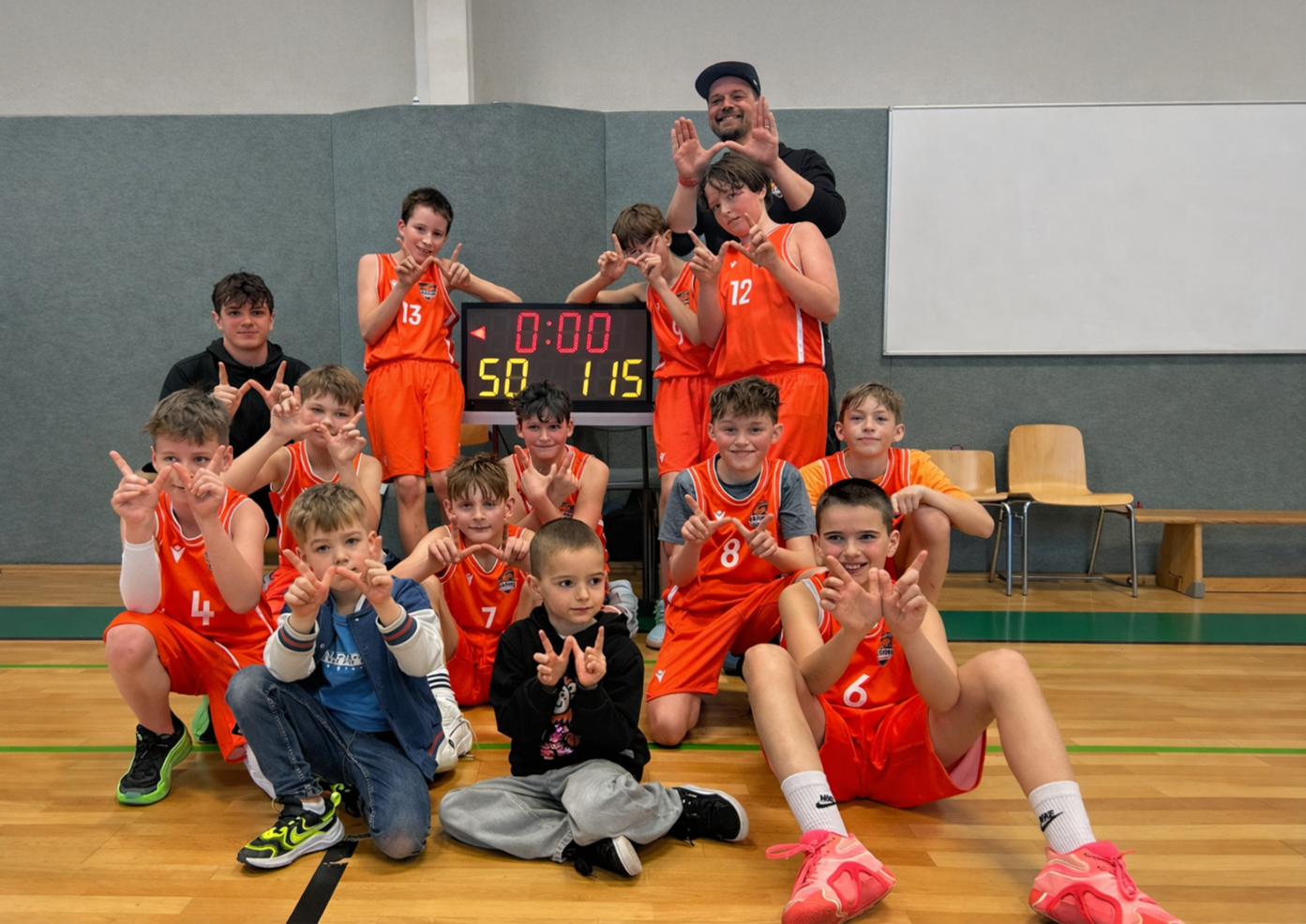 Dragons U12.1 zündet Offensivfeuerwerk gegen Leichlinger TV