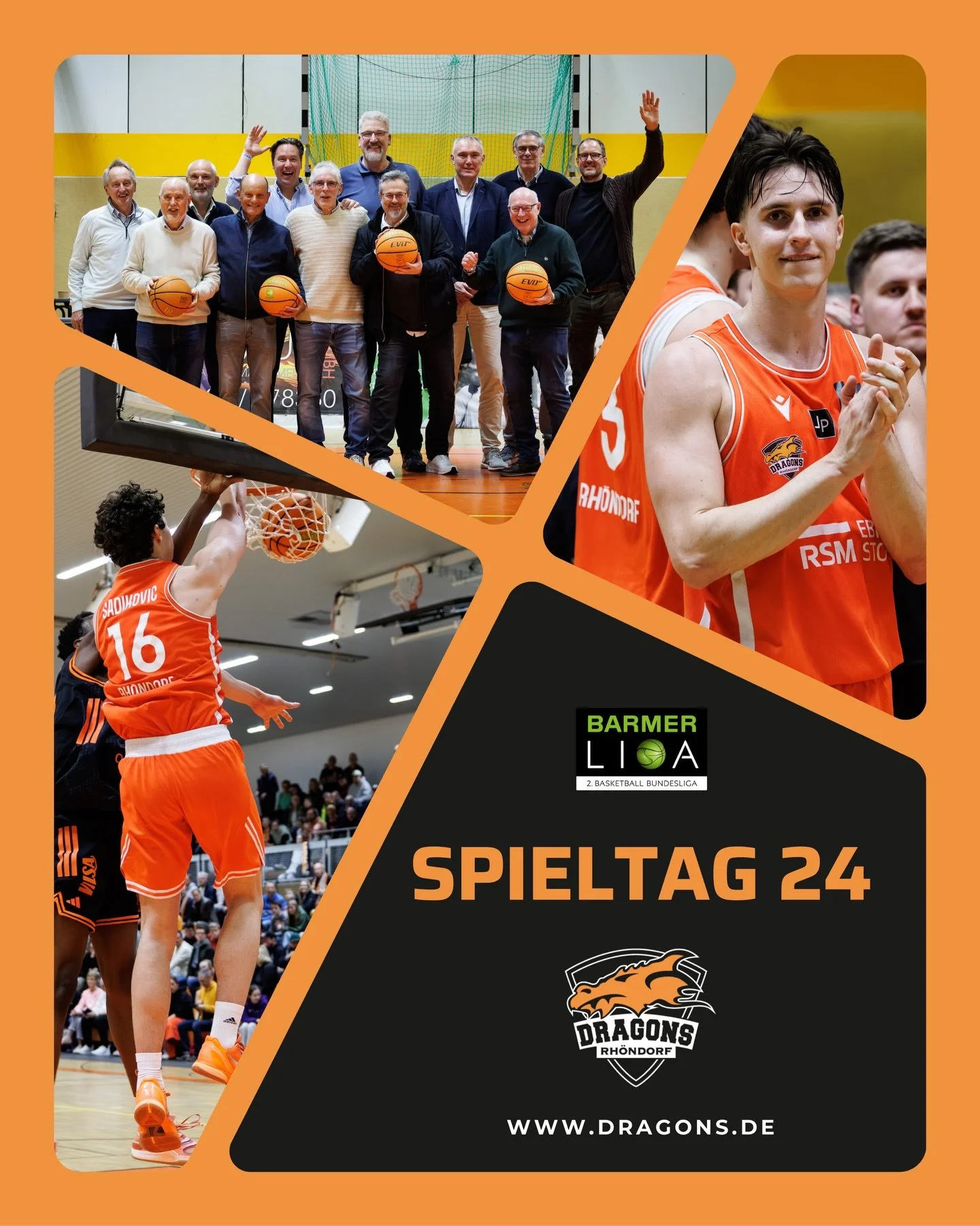 𝐆𝐀𝐌𝐄𝐃𝐀𝐘 𝐅𝐎𝐓𝐎𝐒

Wir haben Euch ein paar der sch&ouml;nsten Fotos des zw&ouml;lften Heimspiels im DragonDome gegen die @rastaxacademy zusammengestellt.

Weiter geht es am kommenden Sonntag (22.03.2026) mit Ausw&auml;rtsspiel bei den @bswsix