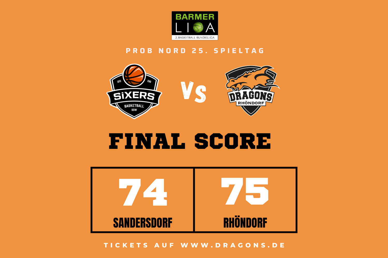 Dragons wachsen über sich hinaus!