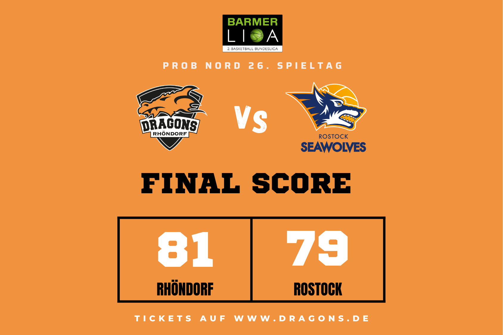 Rhöndorfs krönt die Rückrunde und macht die Playoffs klar!