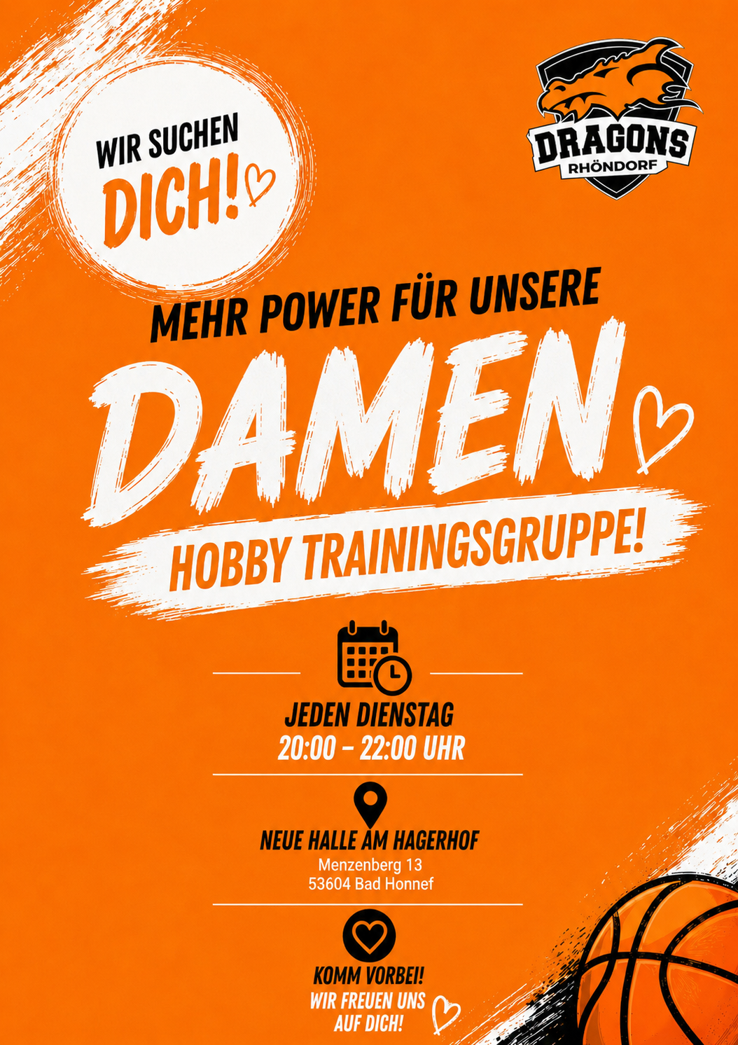 Mehr Power für unsere Damen-Hobby-Trainingsgruppe!