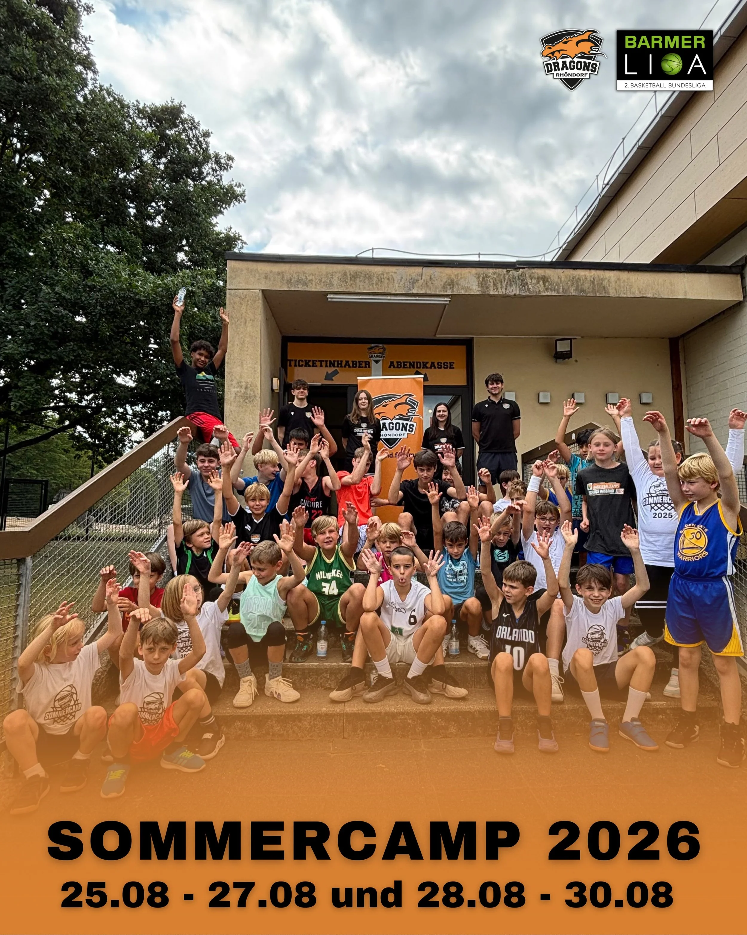 𝐀𝐧𝐦𝐞𝐥𝐝𝐮𝐧𝐠 𝐳𝐮𝐦 𝐒𝐨𝐦𝐦𝐞𝐫𝐜𝐚𝐦𝐩 𝟐𝟎𝟐𝟔 𝐠𝐞𝐬𝐭𝐚𝐫𝐭𝐞𝐭! &ndash; 𝐉𝐞𝐭𝐳𝐭 𝐯𝐨𝐧 𝟔 𝐛𝐢𝐬 𝟏𝟓 𝐉𝐚𝐡𝐫𝐞! 

F&uuml;r alle interessierten Kinder und Jugendlichen im Alter von 6-15 Jahren bieten die Dragons Rh&ouml;ndorf zwei Cam