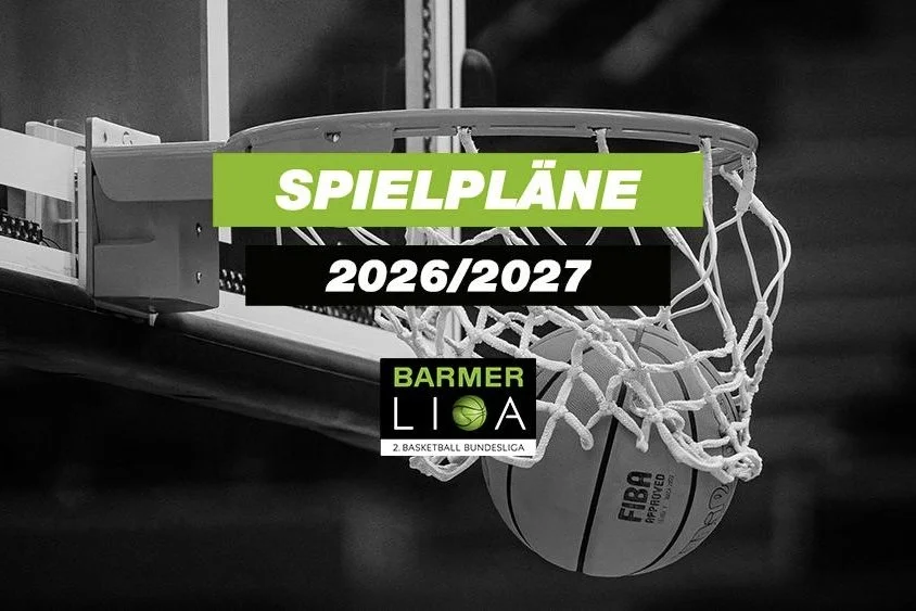 Spielplan 2026/27 der BARMER 2. Basketball Bundesliga veröffentlicht