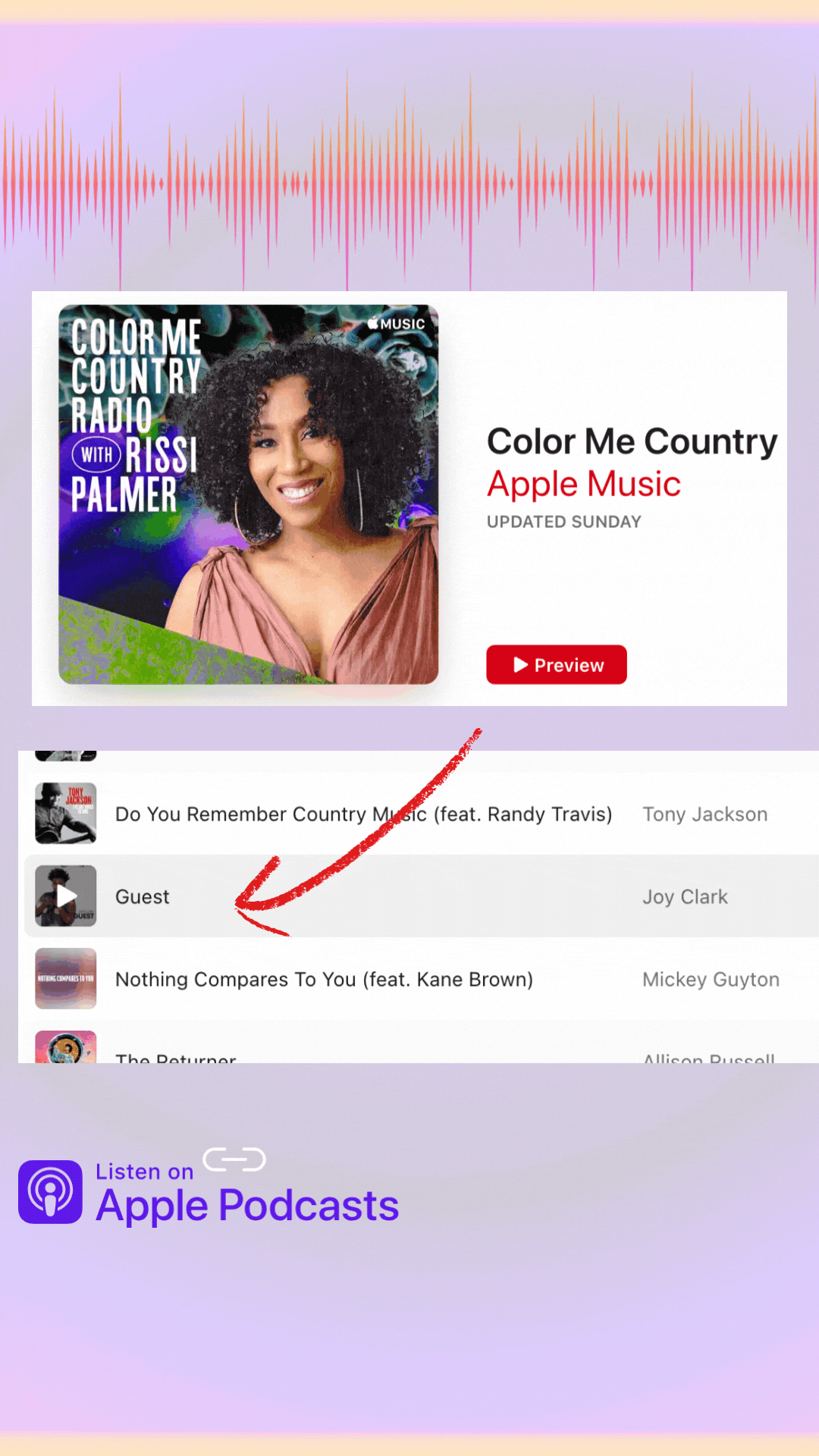 Guest on Apple CMC Playlist.gif