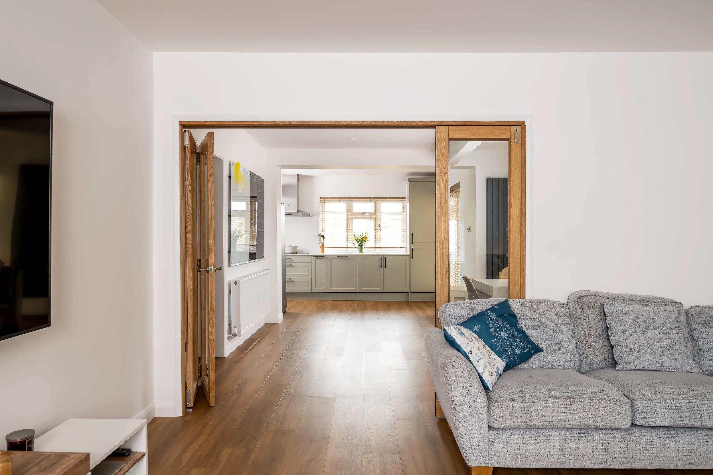 Double storey side & single storey front extension