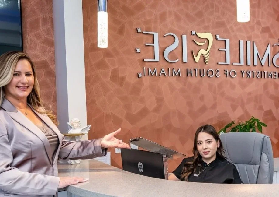 front desk in SwileWise Dentistry of South Miami