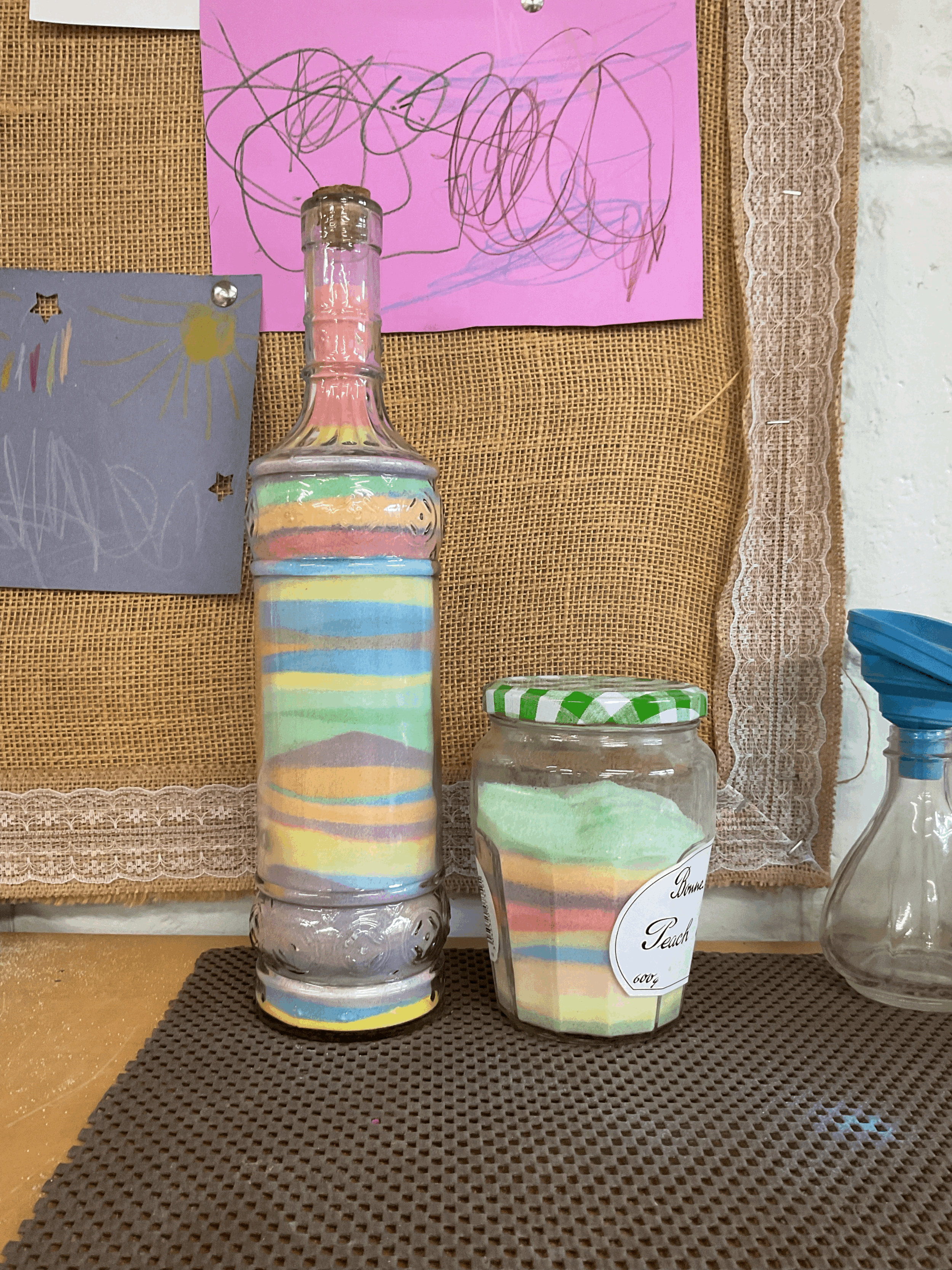 Practical life - Seasalt and Chalk Crushing 