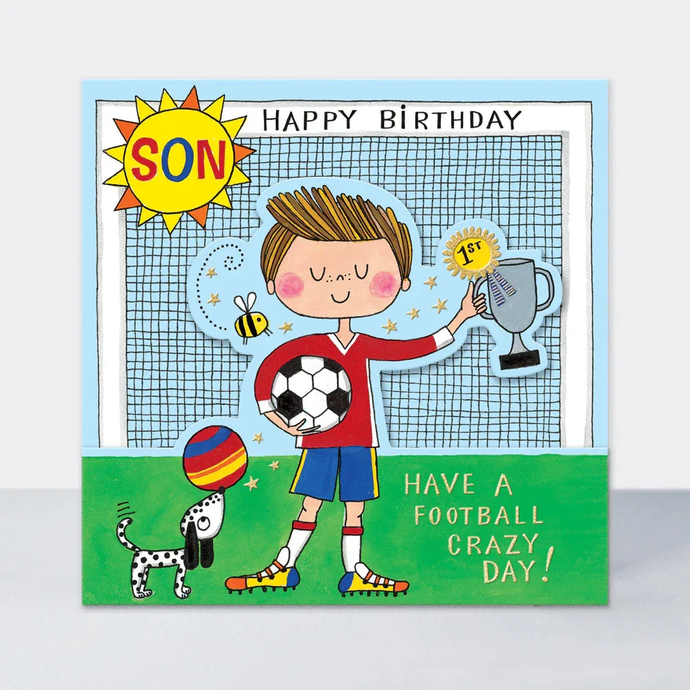 Side by Side - Happy Birthday Son/Have A Football Crazy Day