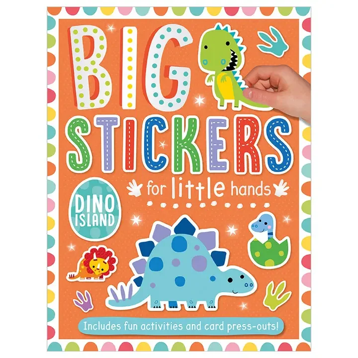 Big Stickers For Little Hands Dinosaur Island