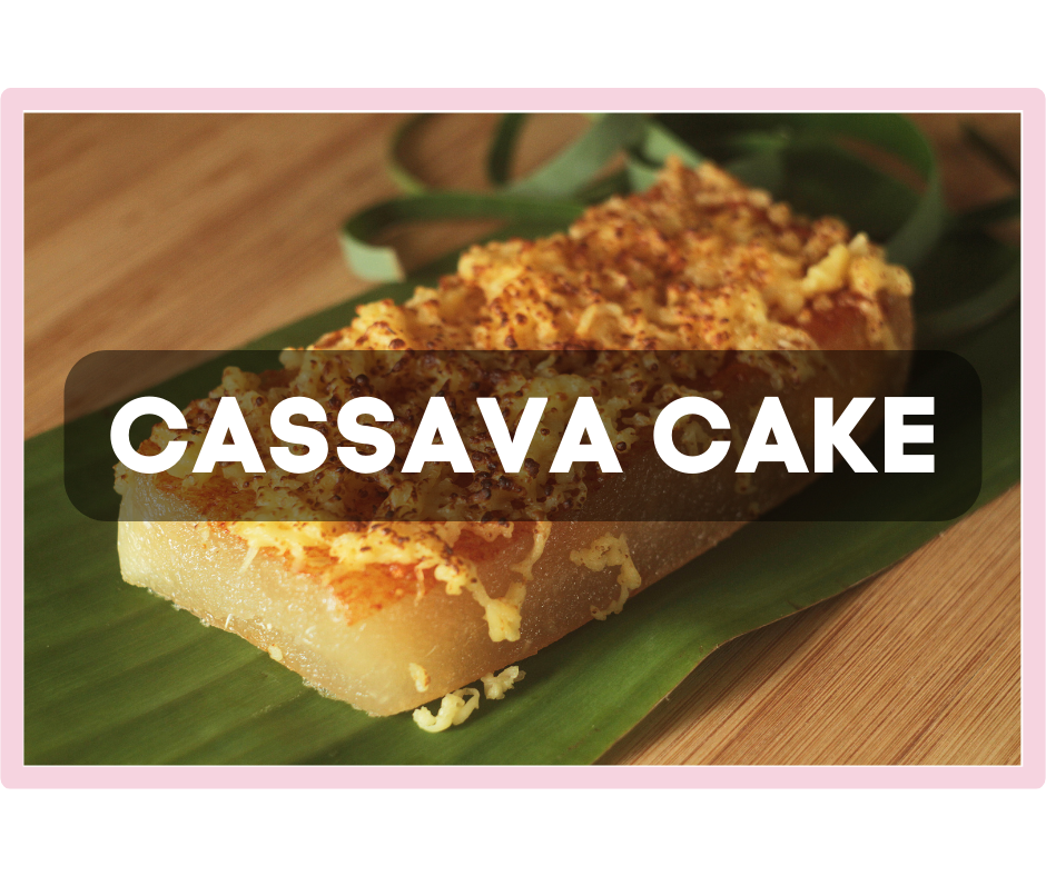 "Slices of Sunshine: Heavenly Delights in Every Cassava Cake Bite!"
