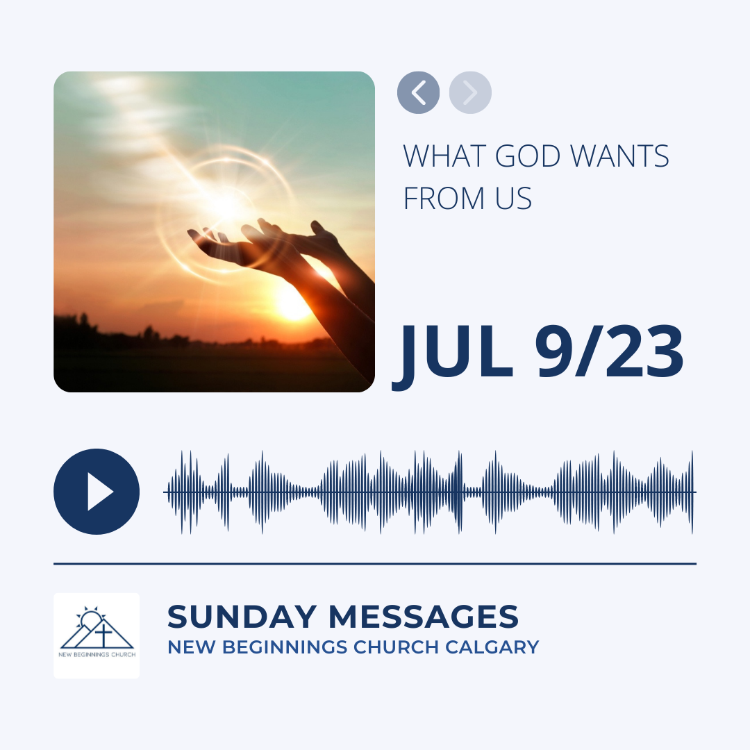 What God Wants from Us