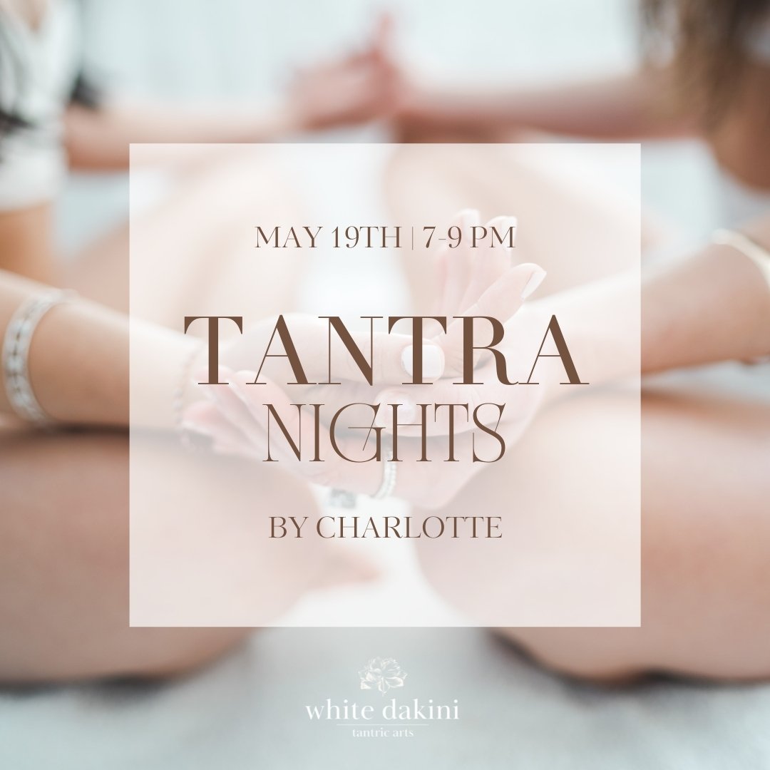 Let&rsquo;s play and dive into Tantric practice together at our upcoming Tantra Night on May 19th, from 7-9 PM. 💛✨

Come join Charlotte if you're curious to learn an introduction to Tantra and practices to infuse sacredness into your daily life; Gai
