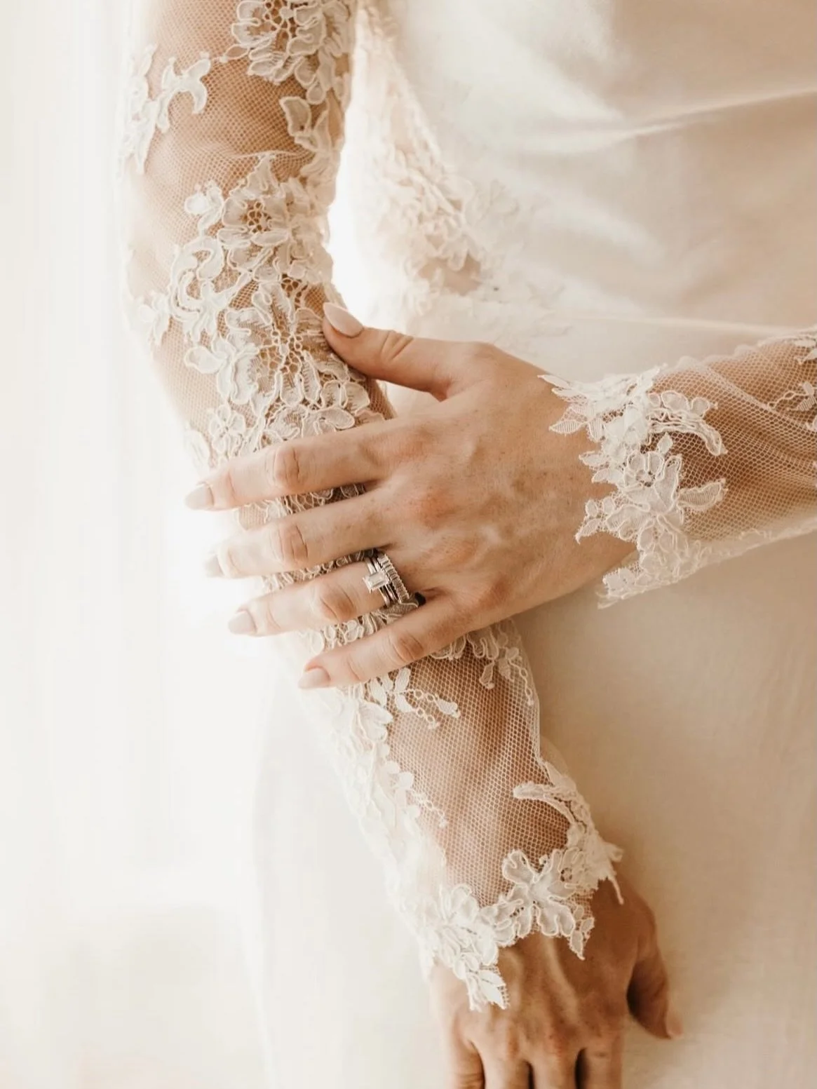 moments like these are why we do what we do. 💫

#strikingbride, mac, shares her story of finding the dress (and it started before she was even engaged!):

&ldquo;the story of finding my alena leena dress started way back in october 2023, before i wa