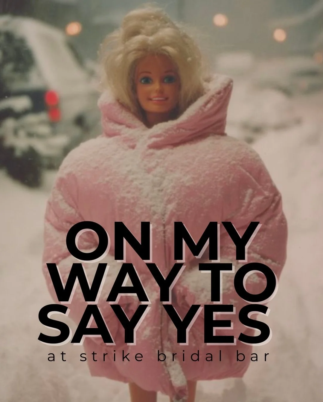 we&rsquo;re here. warm, cozy, and ready. drive safe! xx

inspired by the lovely ladies at @unbridaledhouston ❄️